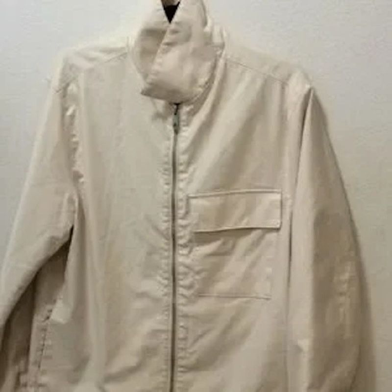 H&M H & M Men’s Jacket Color- Light Cream Size-Large. Size US L / EU 52-54 / 3 - 2 Thumbnail