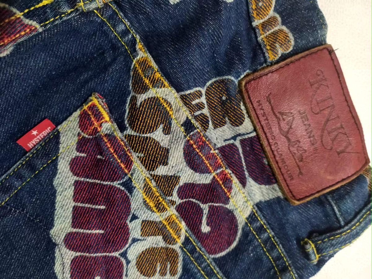 Hysteric Glamour Rare!!! Hysteric Glamour Fullprint Font Logo Design Pants Size 29" - 9 Thumbnail