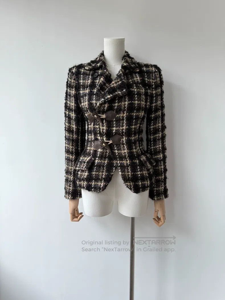 Yohji Yamamoto Yohji Yamamoto size 1 11SS Wool Horn Jacket Size S / US 4 / IT 40 - 1 Thumbnail