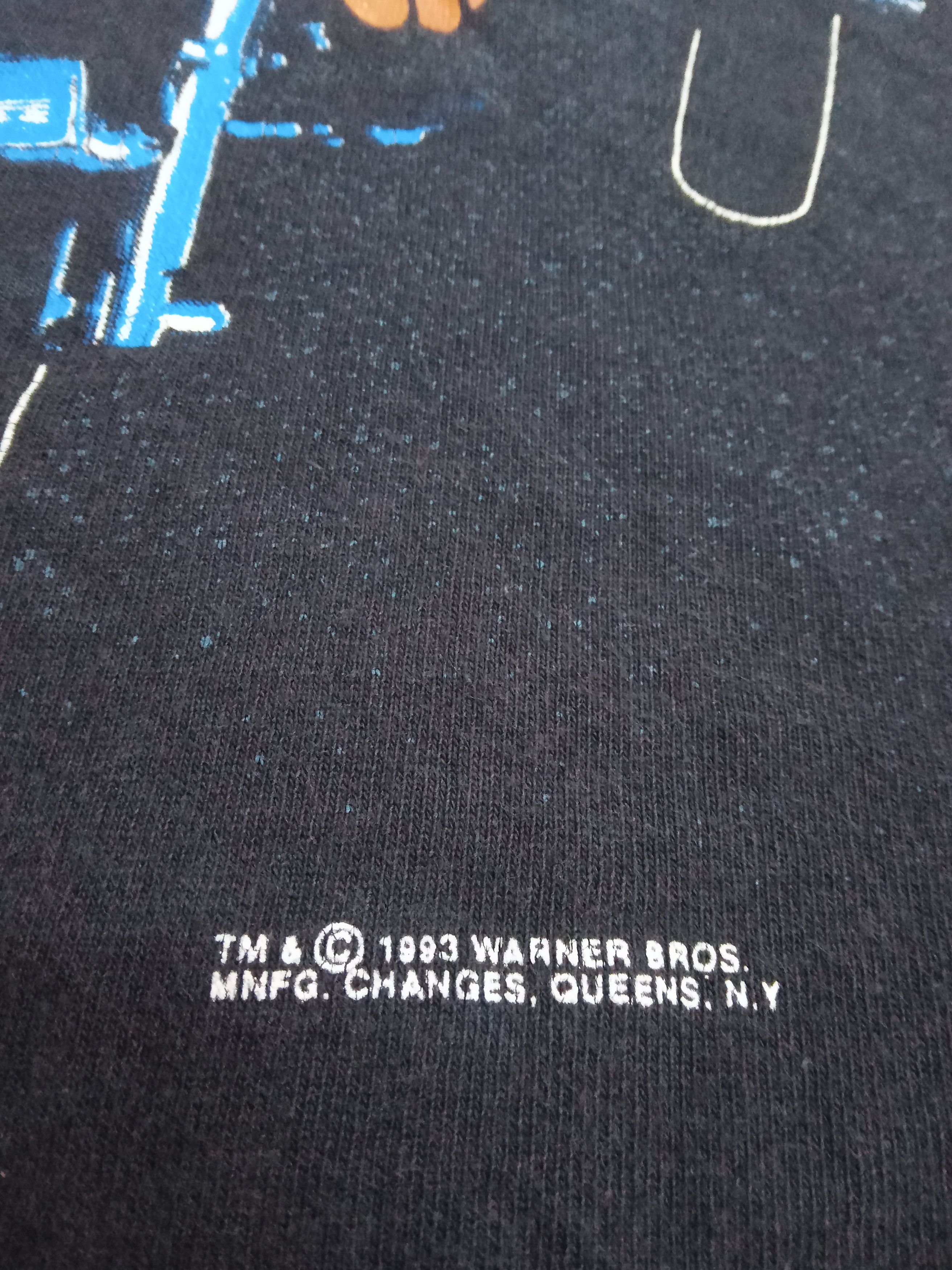 Warner Bros Warner Bros Characters Riding Harley Vintage T Shirt Size US L / EU 52-54 / 3 - 5 Thumbnail