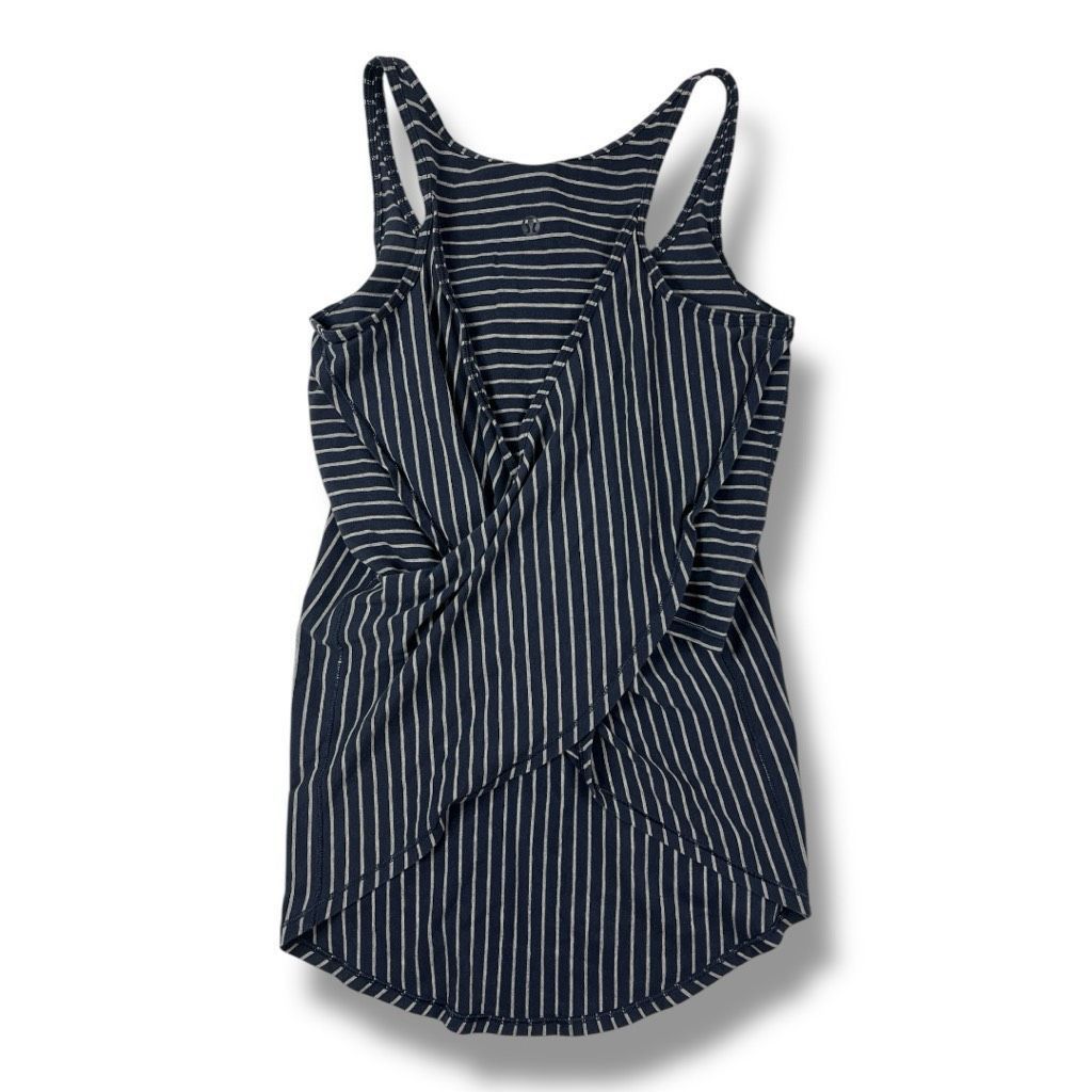 Lululemon Lululemon Vita Striped Racer Tank Top Size 6 Size M / US 6-8 / IT 42-44 - 7 Thumbnail