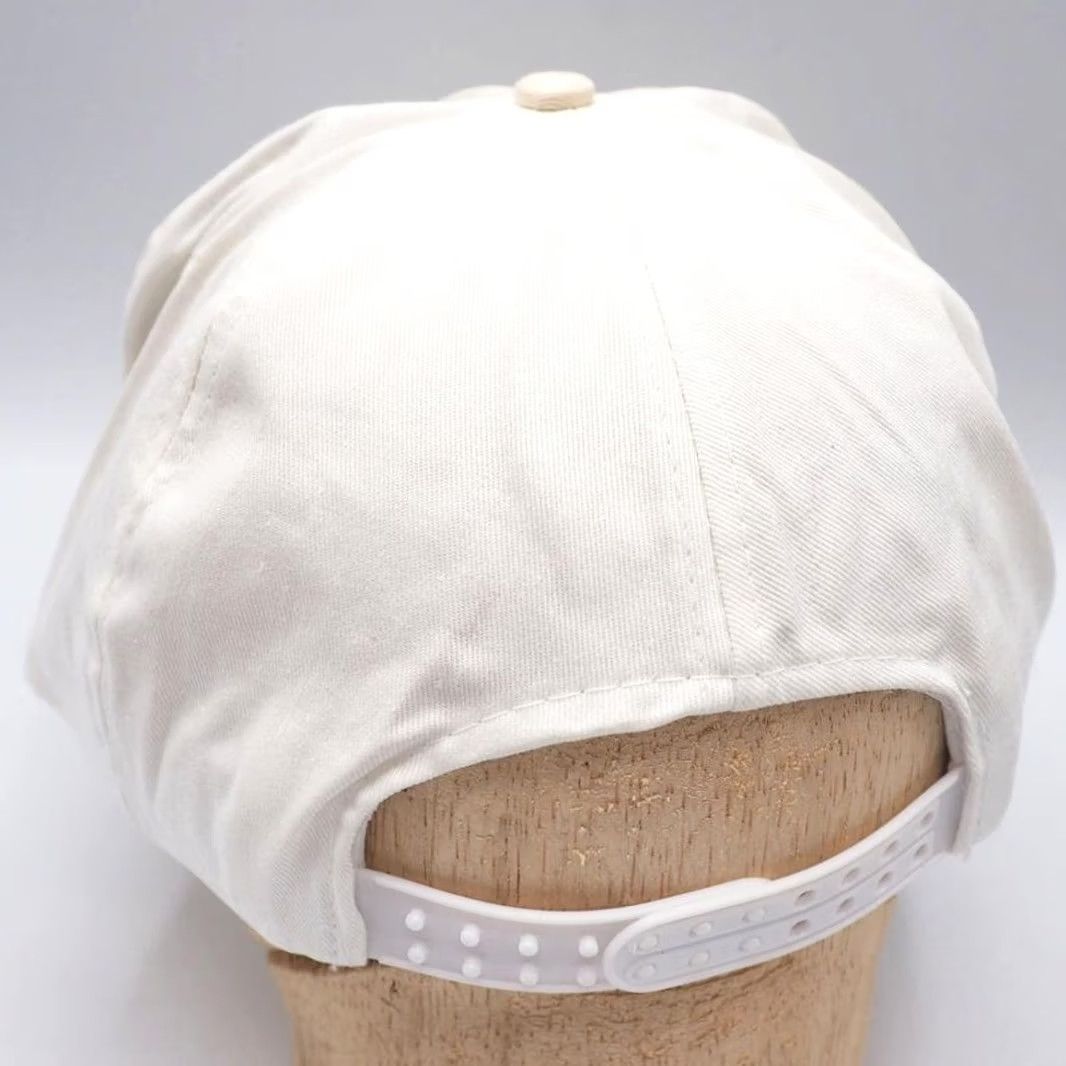 Vintage VINTAGE Snapback Trucker Hat Harris Trucking 1980s Cap Hat Adjustable White Mens Size ONE SIZE - 3 Thumbnail
