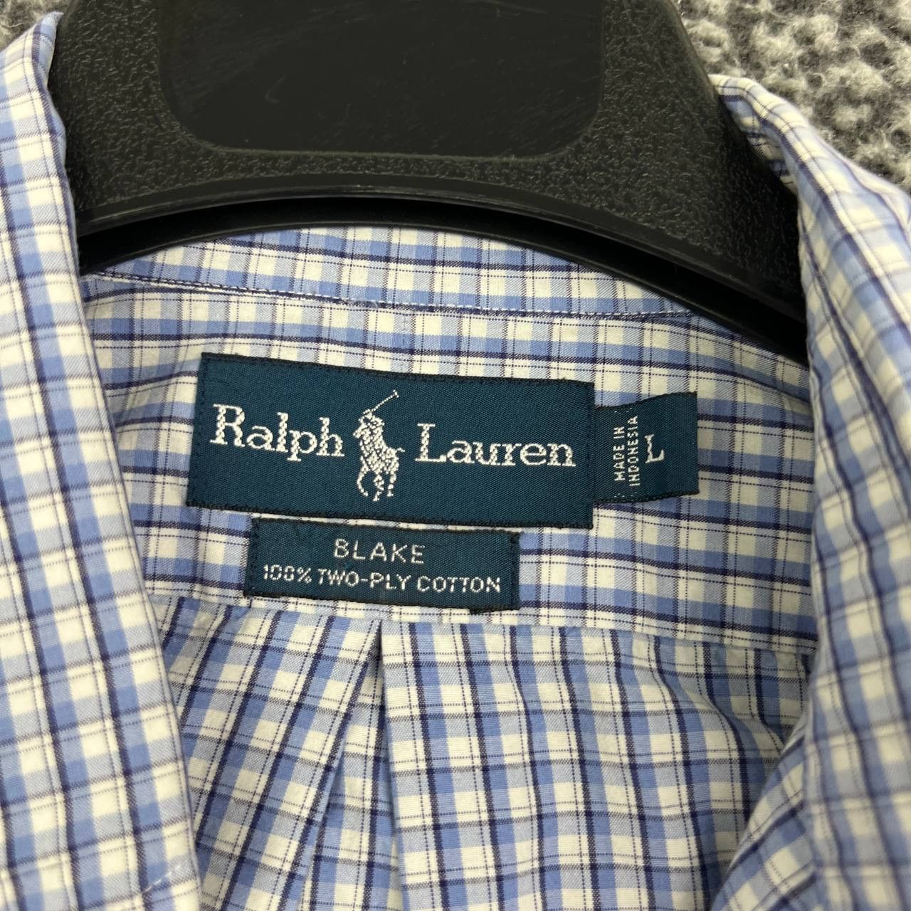 Ralph Lauren Vintage Ralph Lauren Blake Button Down L Plaid Long Sleeve Size US L / EU 52-54 / 3 - 2 Thumbnail