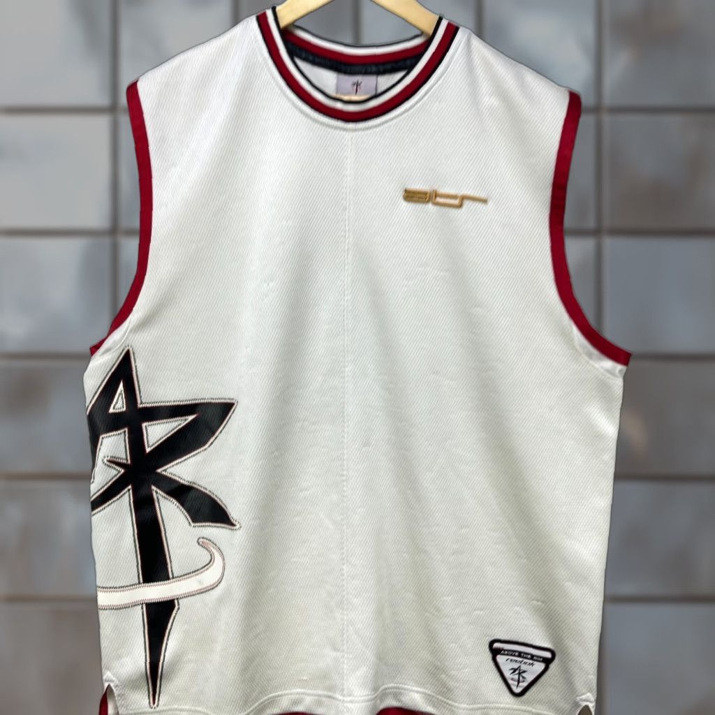 Reebok VINTAGE Reebok Above the Rim Basketball Jersey Shirt Men M White Jersey Size US M / EU 48-50 / 2 - 1 Thumbnail