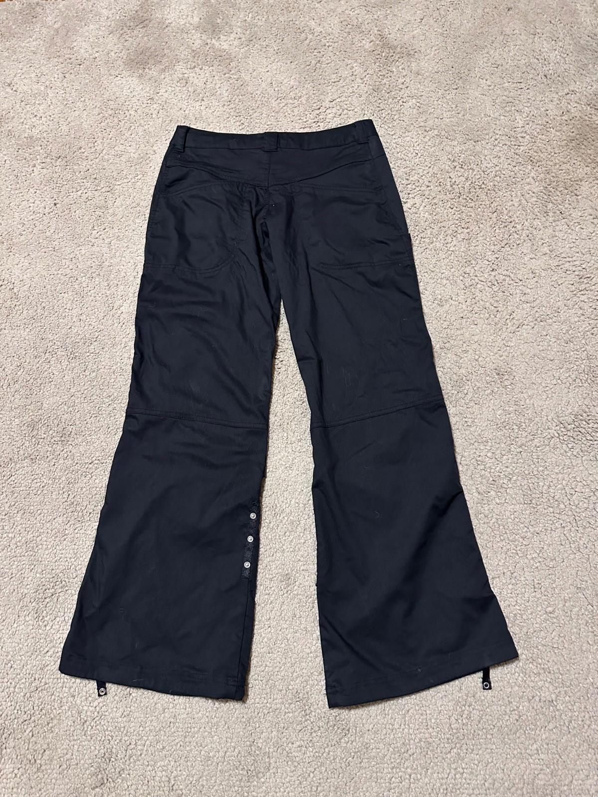 Nike Nike Black Polyester Track Pants Y2K Style Size 36R Size 36" / US 14 / IT 50 - 7 Thumbnail