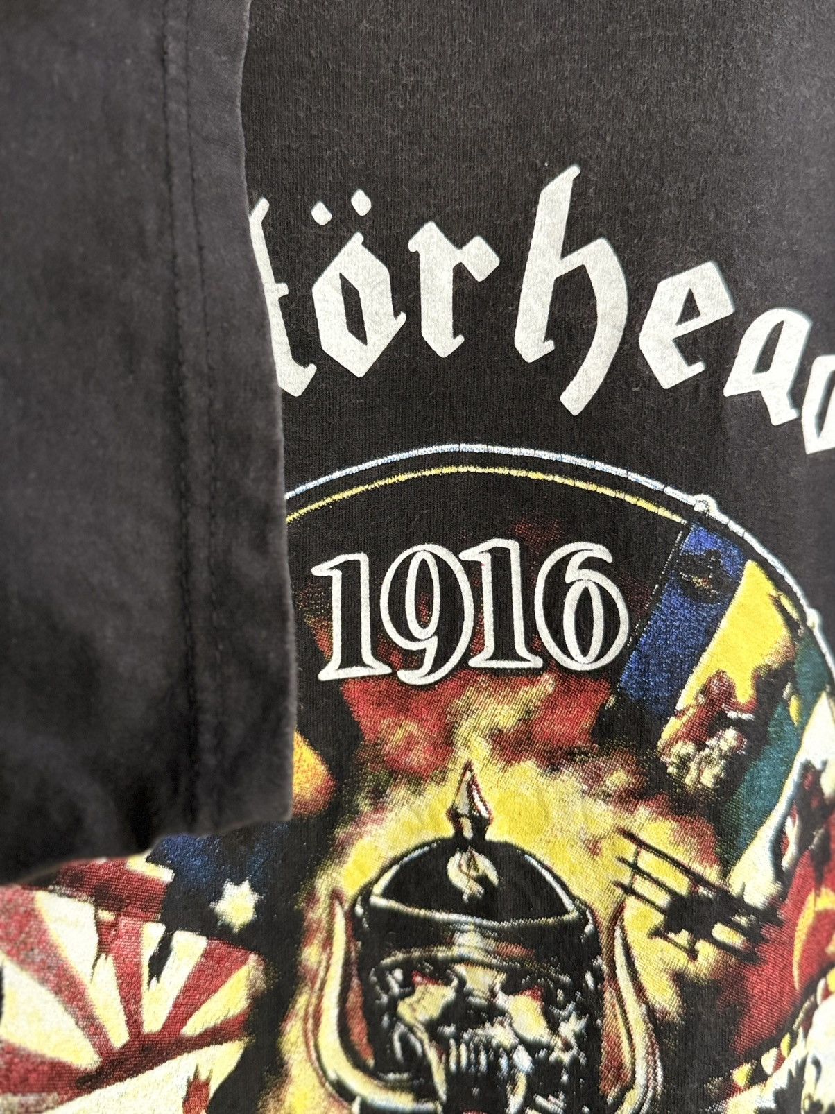 Band Tees Vintage Motorhead English Rock Band Faded Tee Size US L / EU 52-54 / 3 - 7 Thumbnail