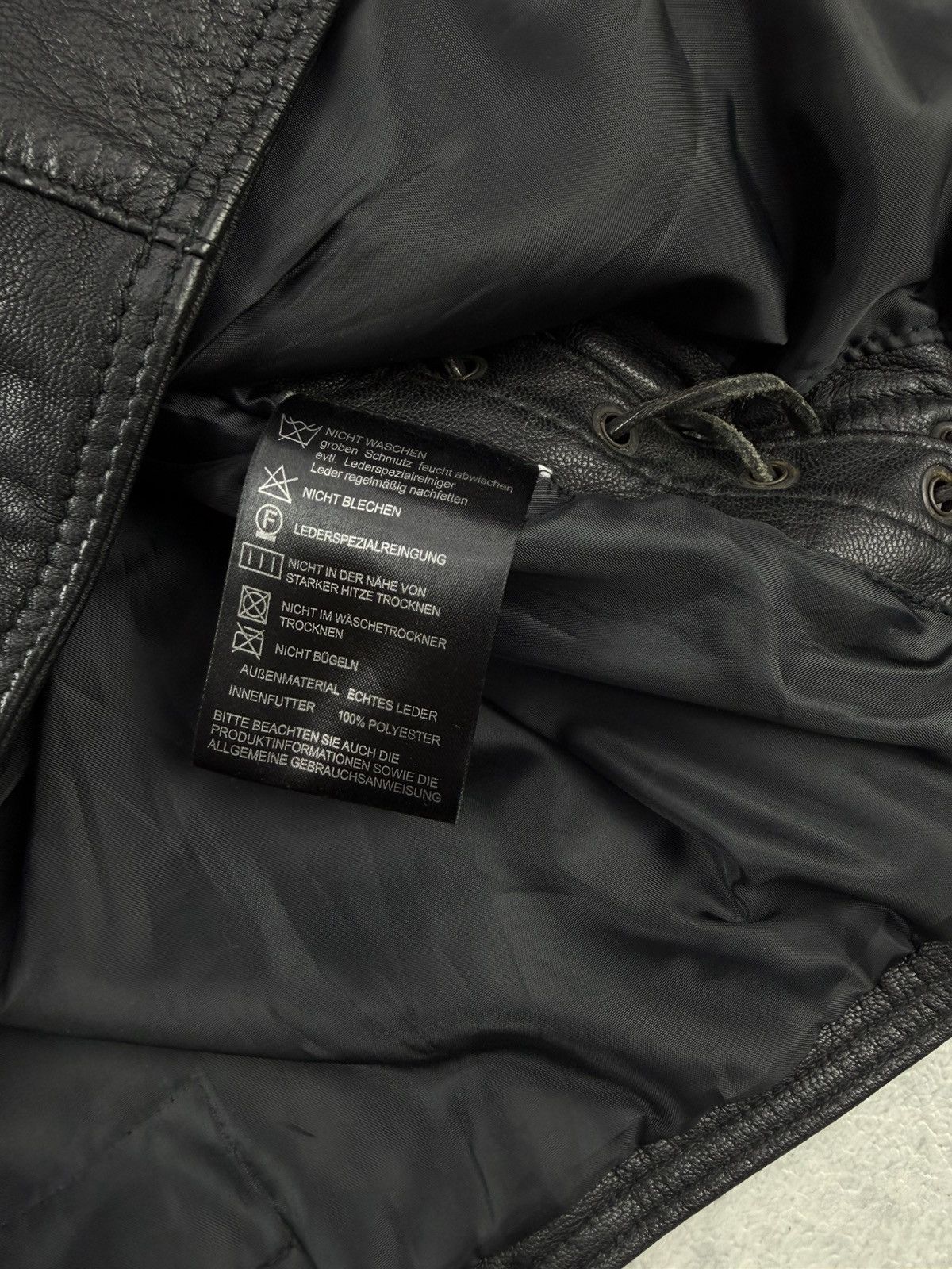 Vintage Spirit Motors Leather Vest Black Biker Motorcycle Size 3XL Size US XXL / EU 58 / 5 - 9 Thumbnail