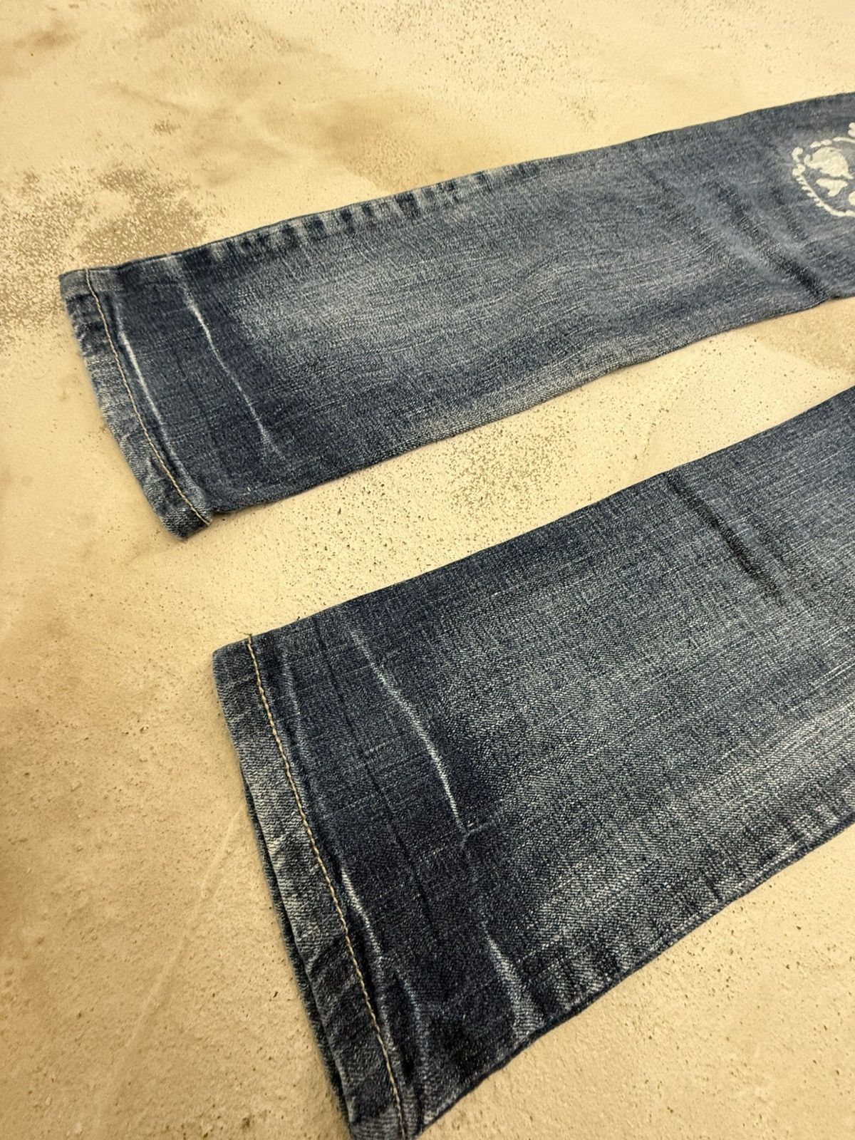 Hysteric Glamour × Japanese Brand Hysteric Glamour Style Poems Skull Studded Jeans Size US 30 / EU 46 - 6 Thumbnail