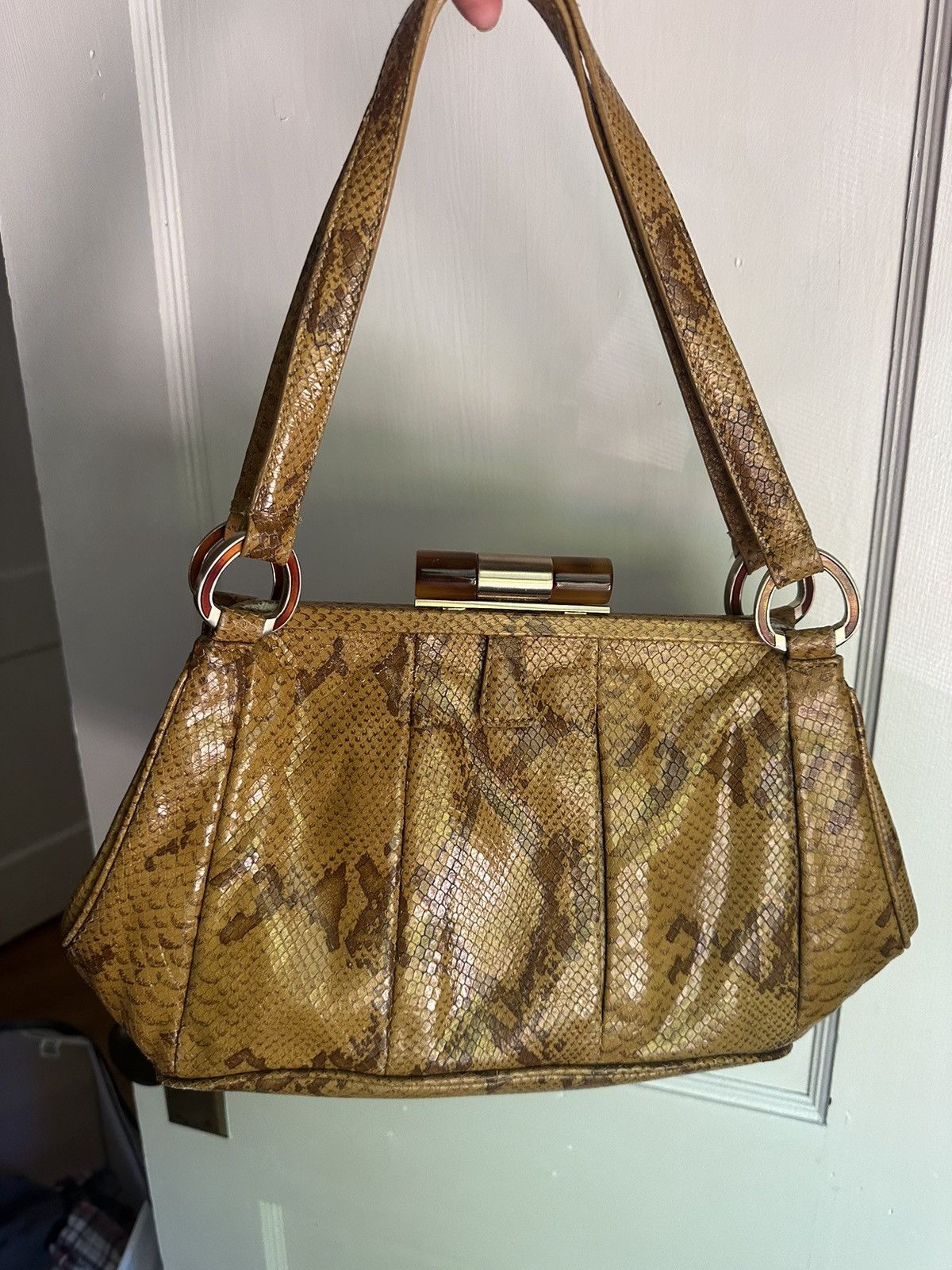 Vintage Snake Skin purse Size ONE SIZE - 1 Thumbnail
