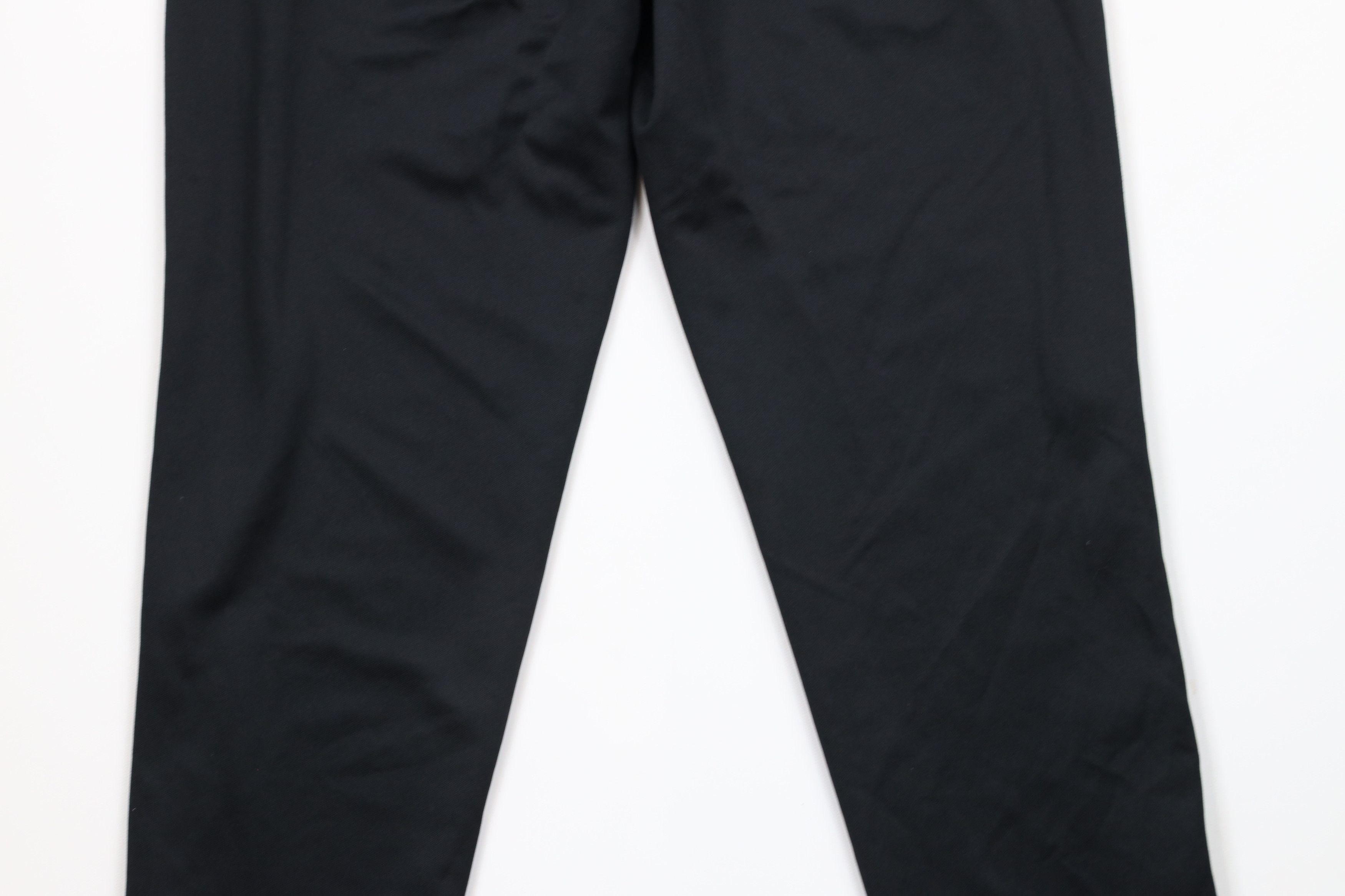 Adidas × Vintage Vintage Adidas Tapered Leg Warm Up Soccer Pants Black Size US 34 / EU 50 - 12 Thumbnail