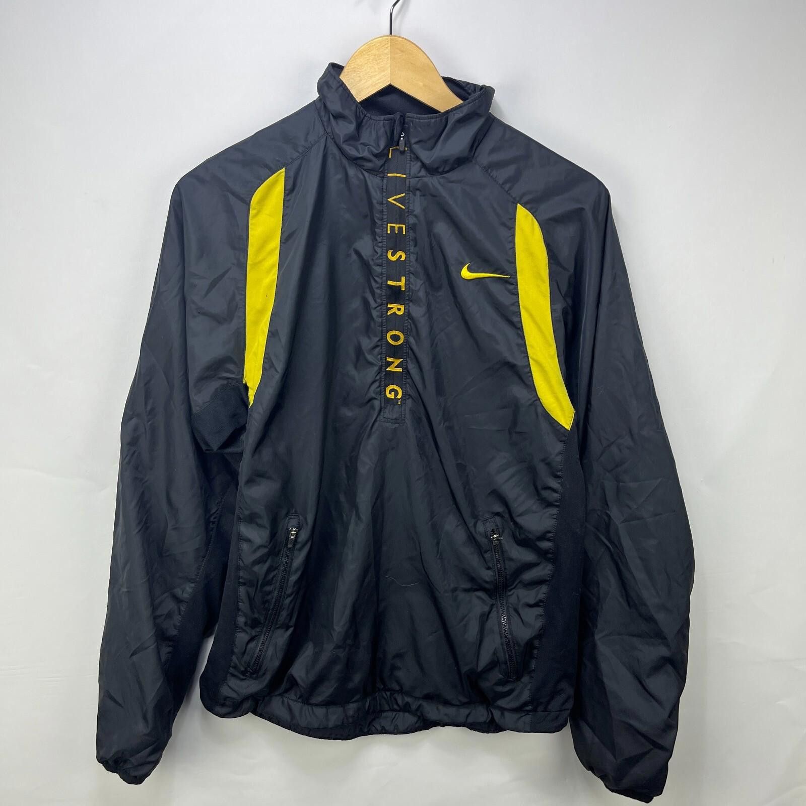 Nike Vintage Y2K Nike Livestrong Windbreaker Jacket Size Small Size US S / EU 44-46 / 1 - 1 Thumbnail