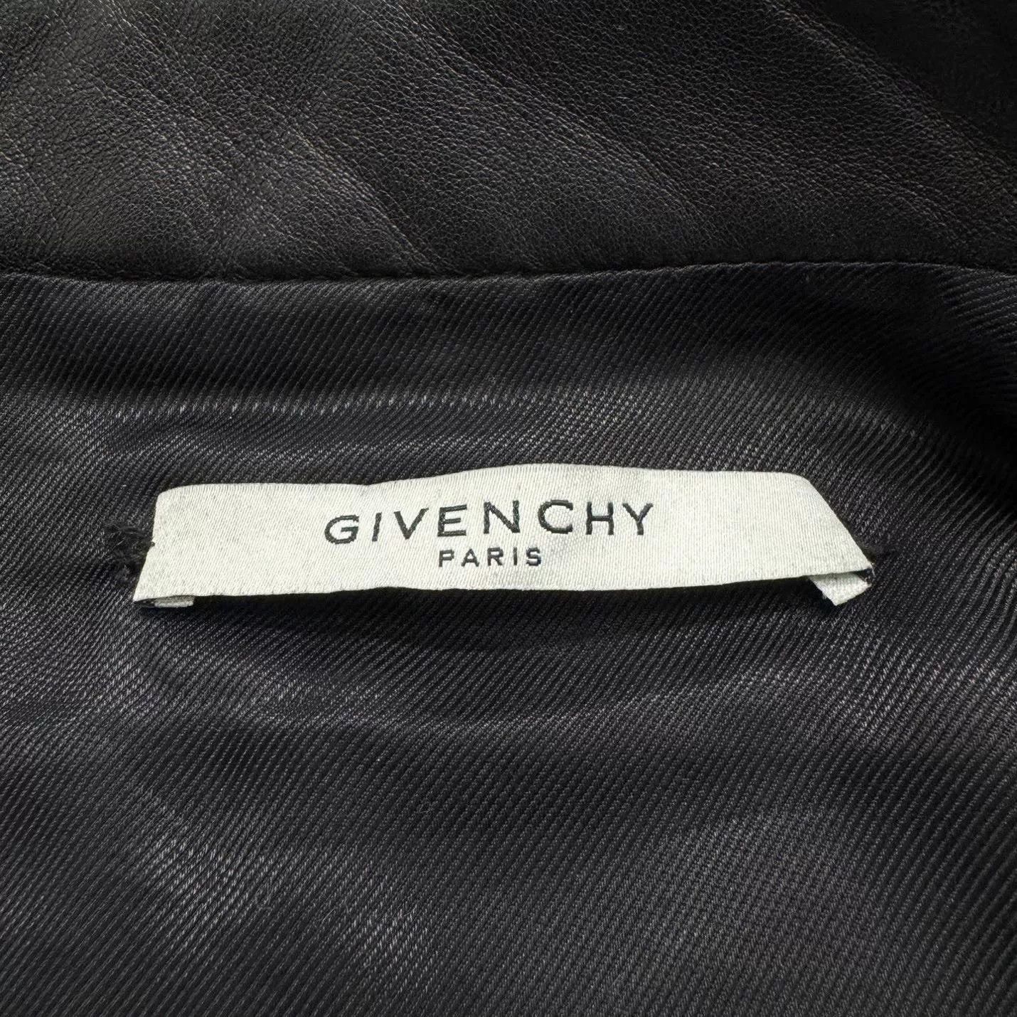 Givenchy givenchy black leather biker jacket. Size US L / EU 52-54 / 3 - 3 Thumbnail