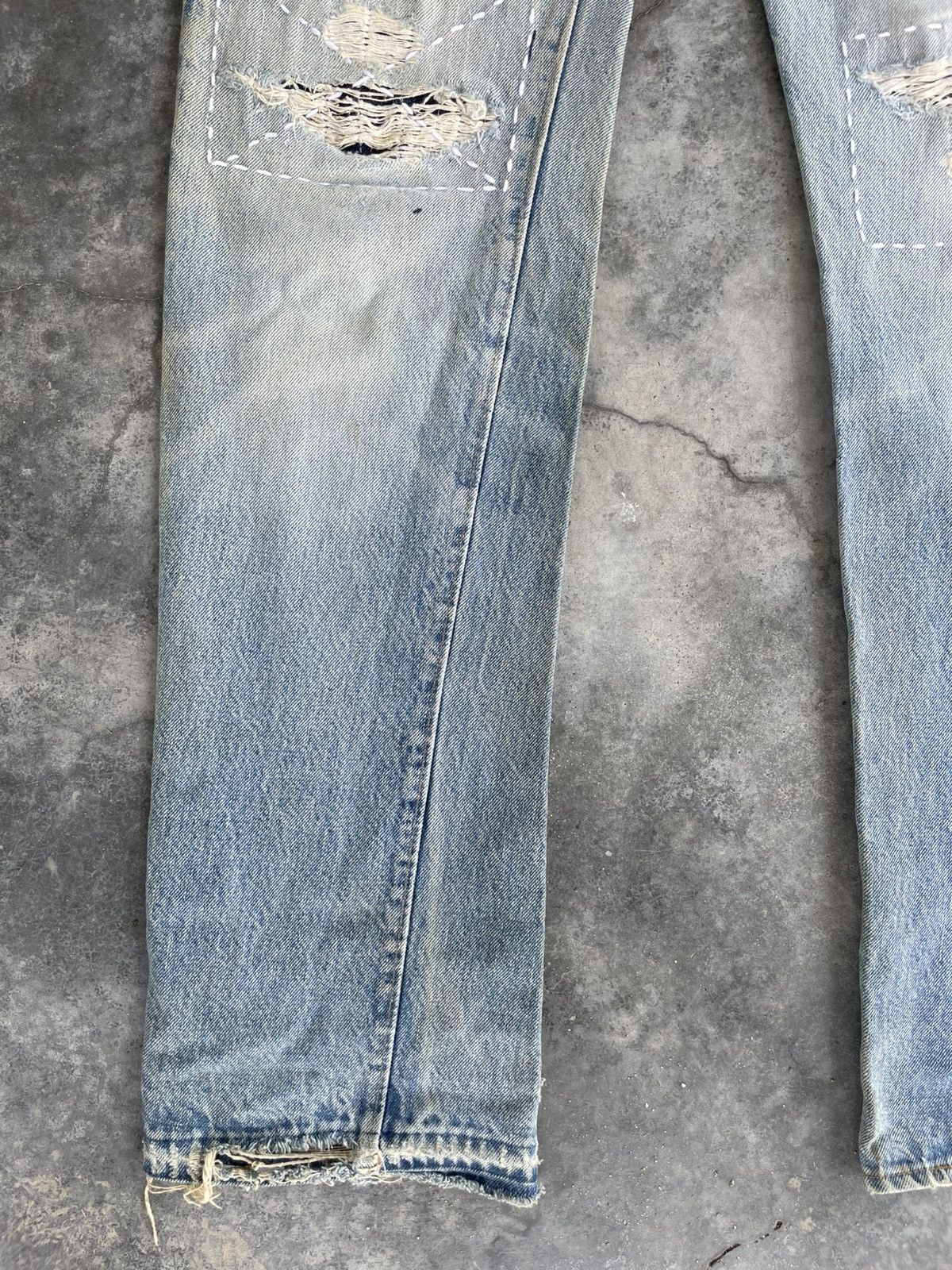 Levi's VTG 80s Levi's 501 Redline #524 #boro Size US 30 / EU 46 - 6 Thumbnail