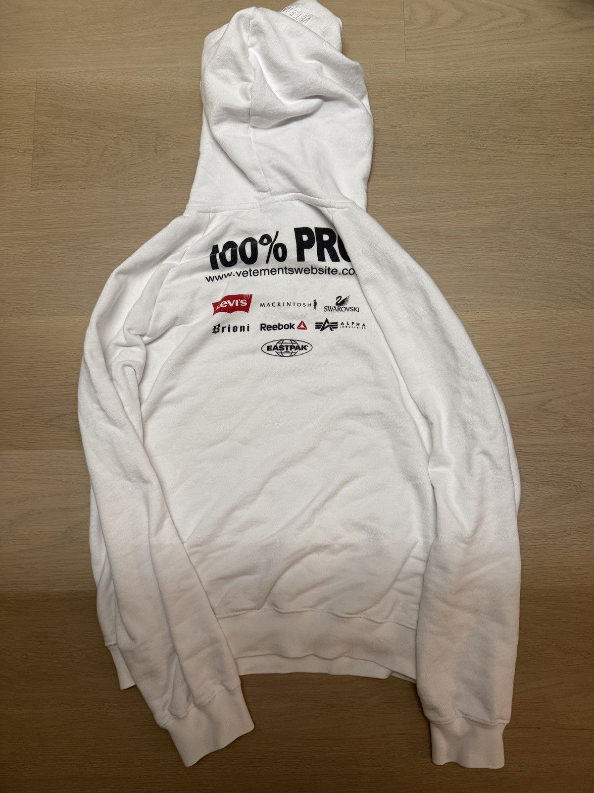 Vetements Vetements 100% Prp Hoodie Size US M / EU 48-50 / 2 - 2 Thumbnail