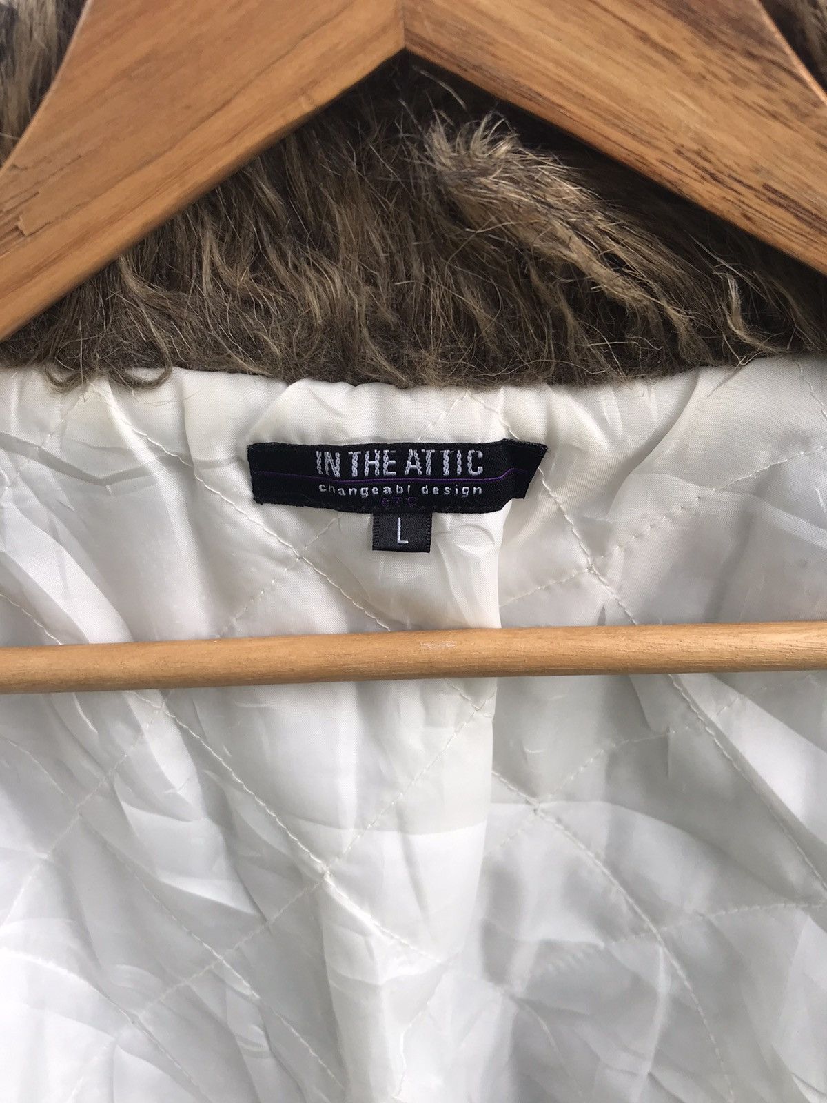 If Six Was Nine × In The Attic In The Attic Mink Fur Denim Jacket Size US M / EU 48-50 / 2 - 9 Thumbnail