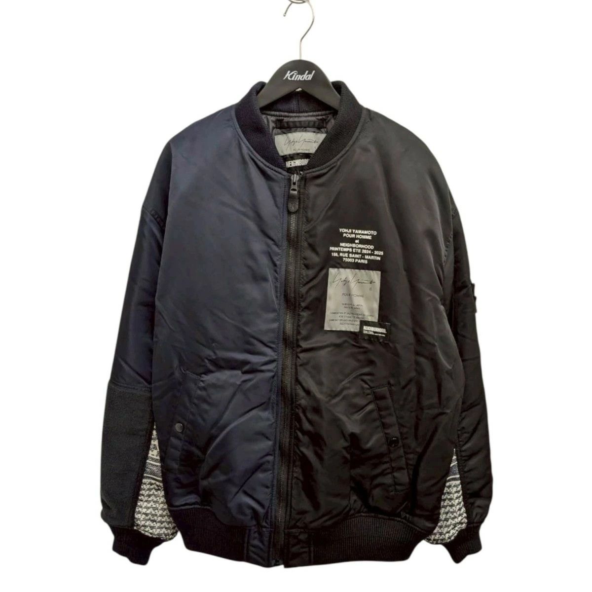Yohji Yamamoto pour homme×NEIGHBORHOOD MA-1 jacket