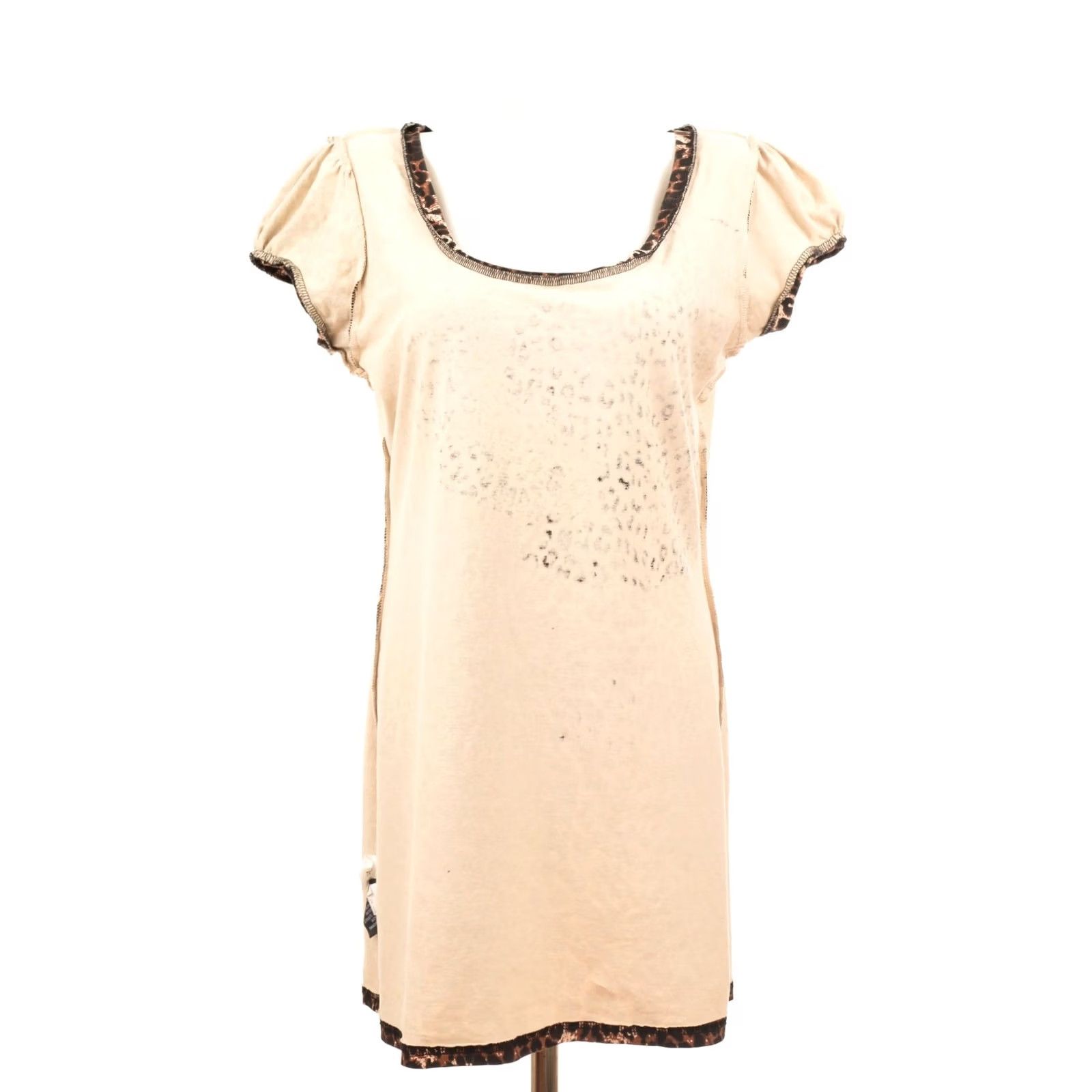 Tripp NYC Tripp NYC Daang Goodman Leopard Leo Mini Dress Made in USA Size L Brown Mini Dress Womens L Leopard Leo 90s Inspired Size L / US 10 / IT 46 - 7 Thumbnail