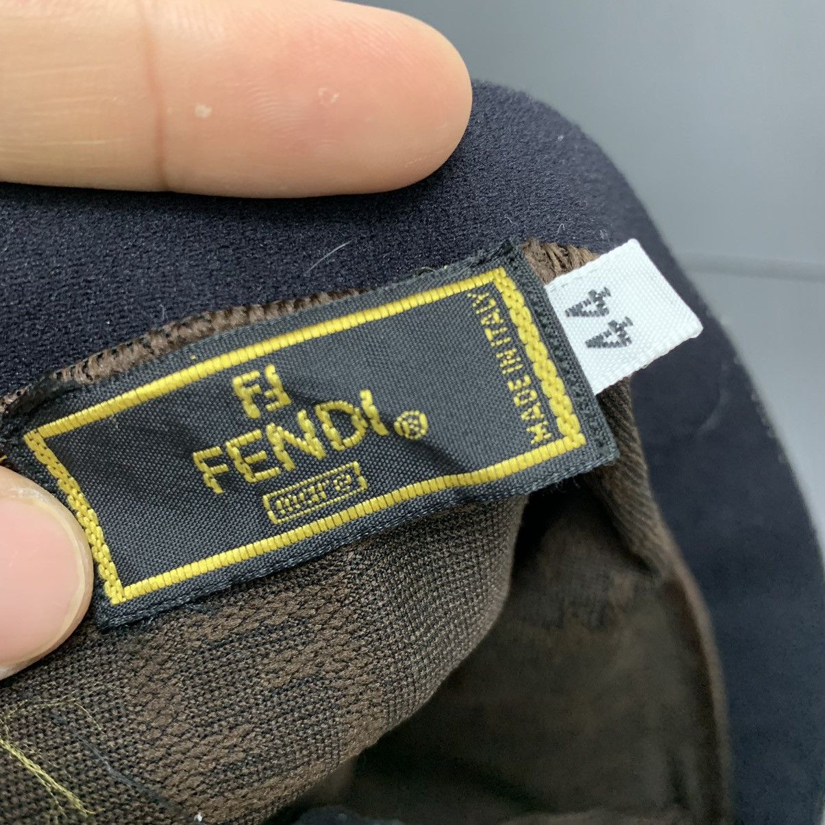 Fendi Fendi Monogram FF Strech Mini Skirt Size 34" / US 12 / IT 48 - 6 Thumbnail