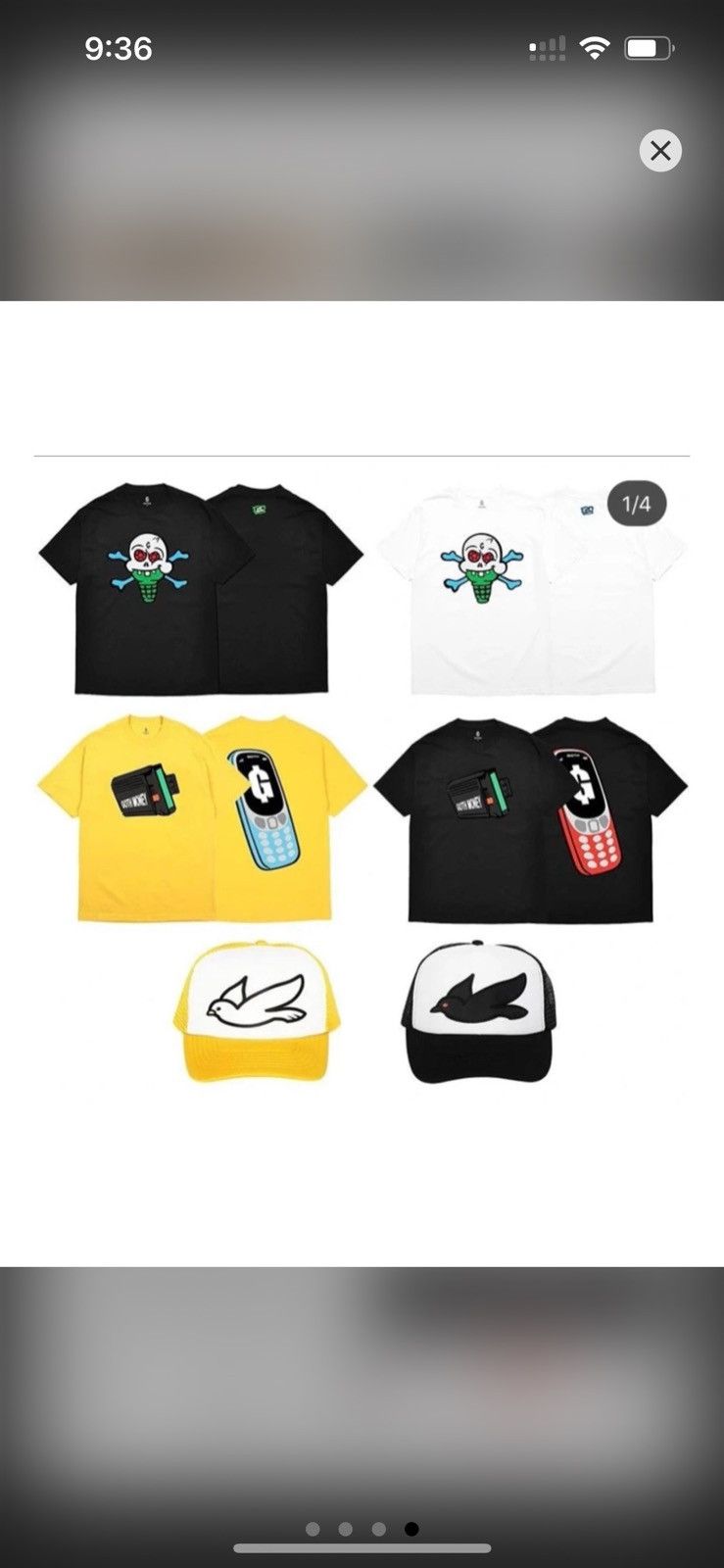 Billionaire Boys Club RARE GOTH MONEY RECORDS BBC ICECREAM TEE- XL Size US XL / EU 56 / 4 - 6 Thumbnail