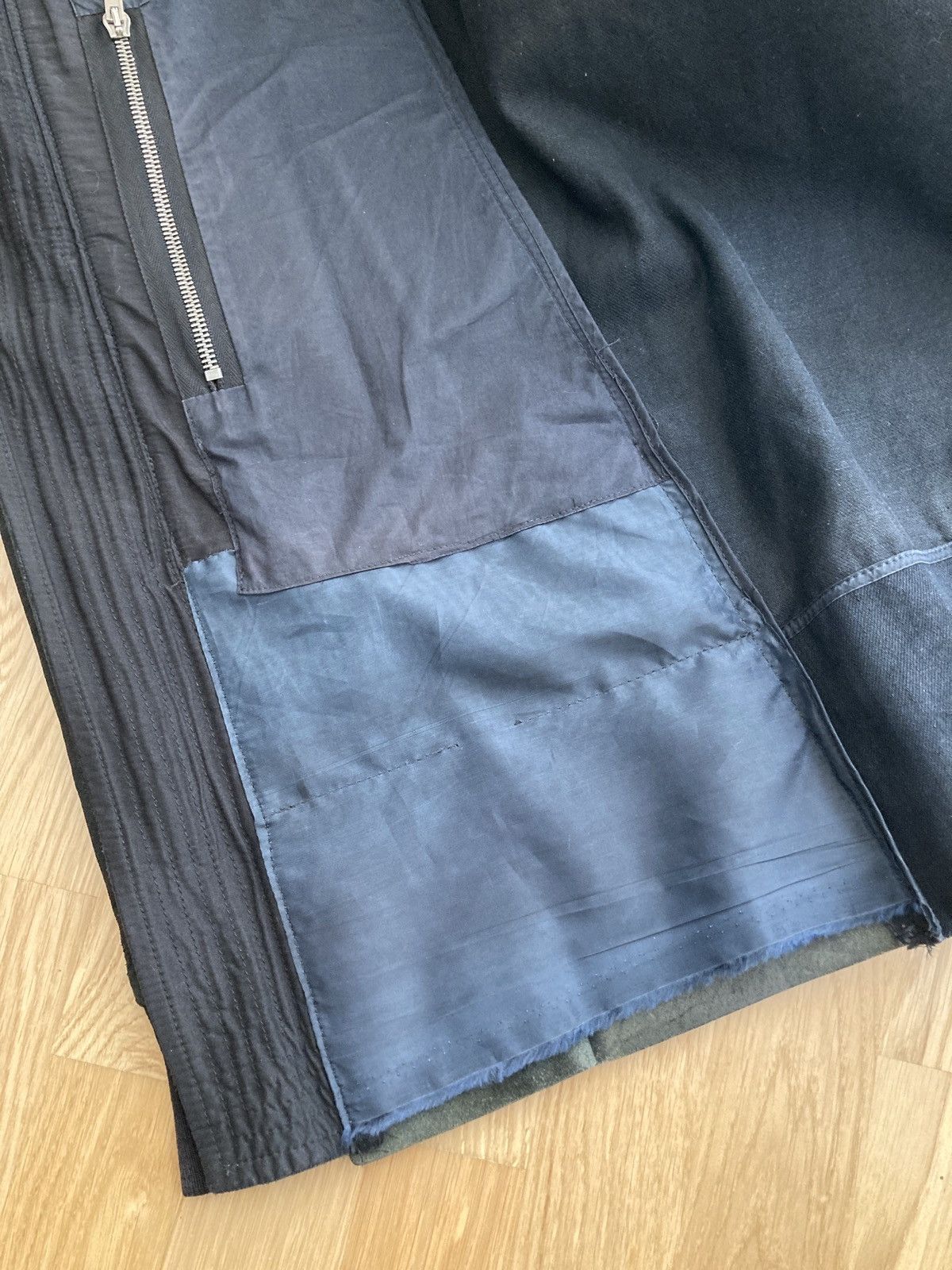 Rick Owens S/S 11 „ANTHEM“ Blistered Lamb Calf Leather Jacket M Size US M / EU 48-50 / 2 - 23 Thumbnail