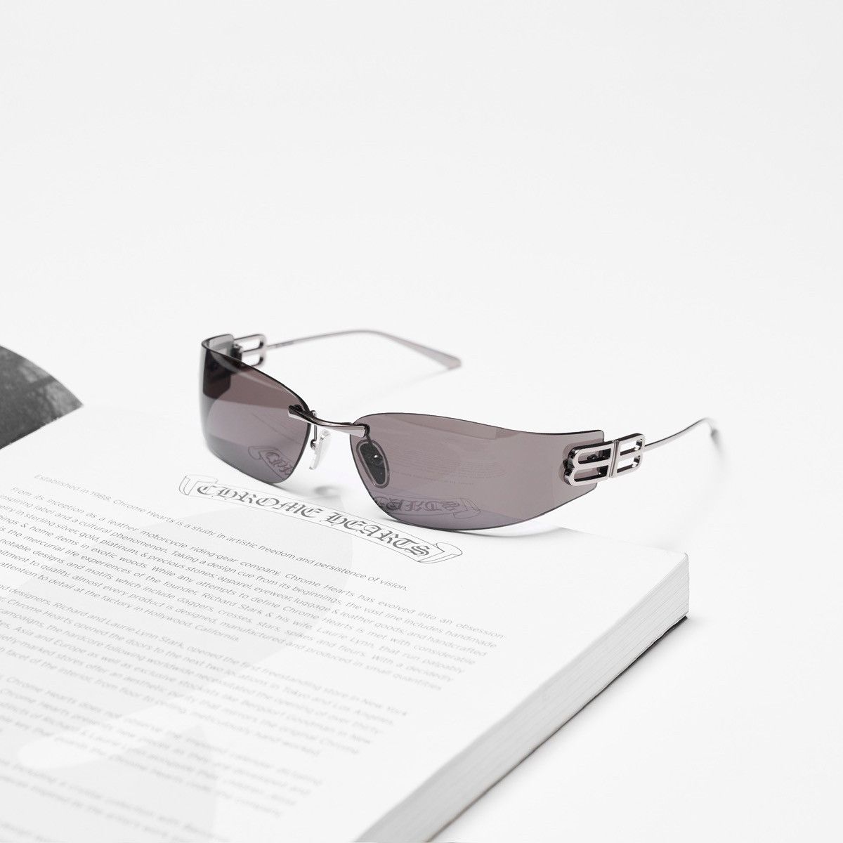 Balenciaga BALENCIAGA BB0484S 002 SUNGLASSES Size ONE SIZE - 1 Thumbnail
