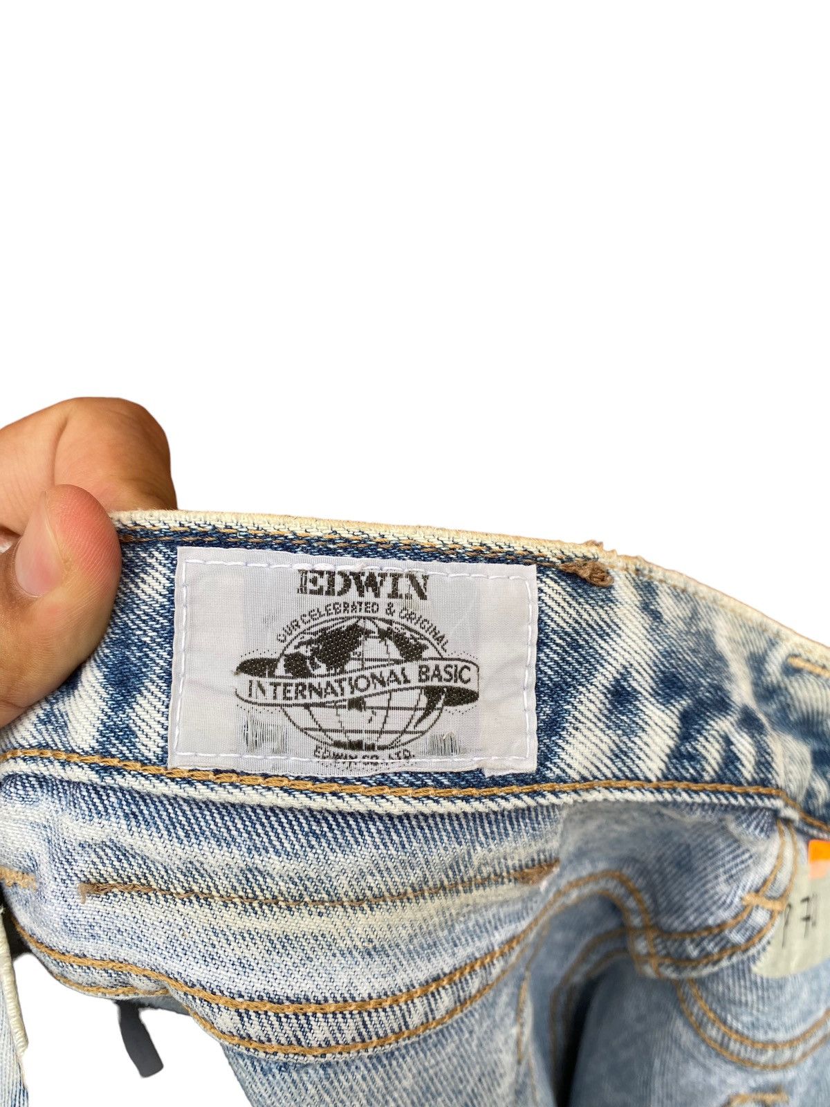 Edwin Edwin Acid Wash Style Denim Pants Size US 30 / EU 46 - 6 Thumbnail