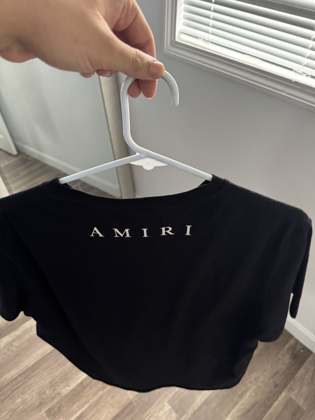 Amiri Black Amiri T Logo Size US L / EU 52-54 / 3 - 2 Thumbnail