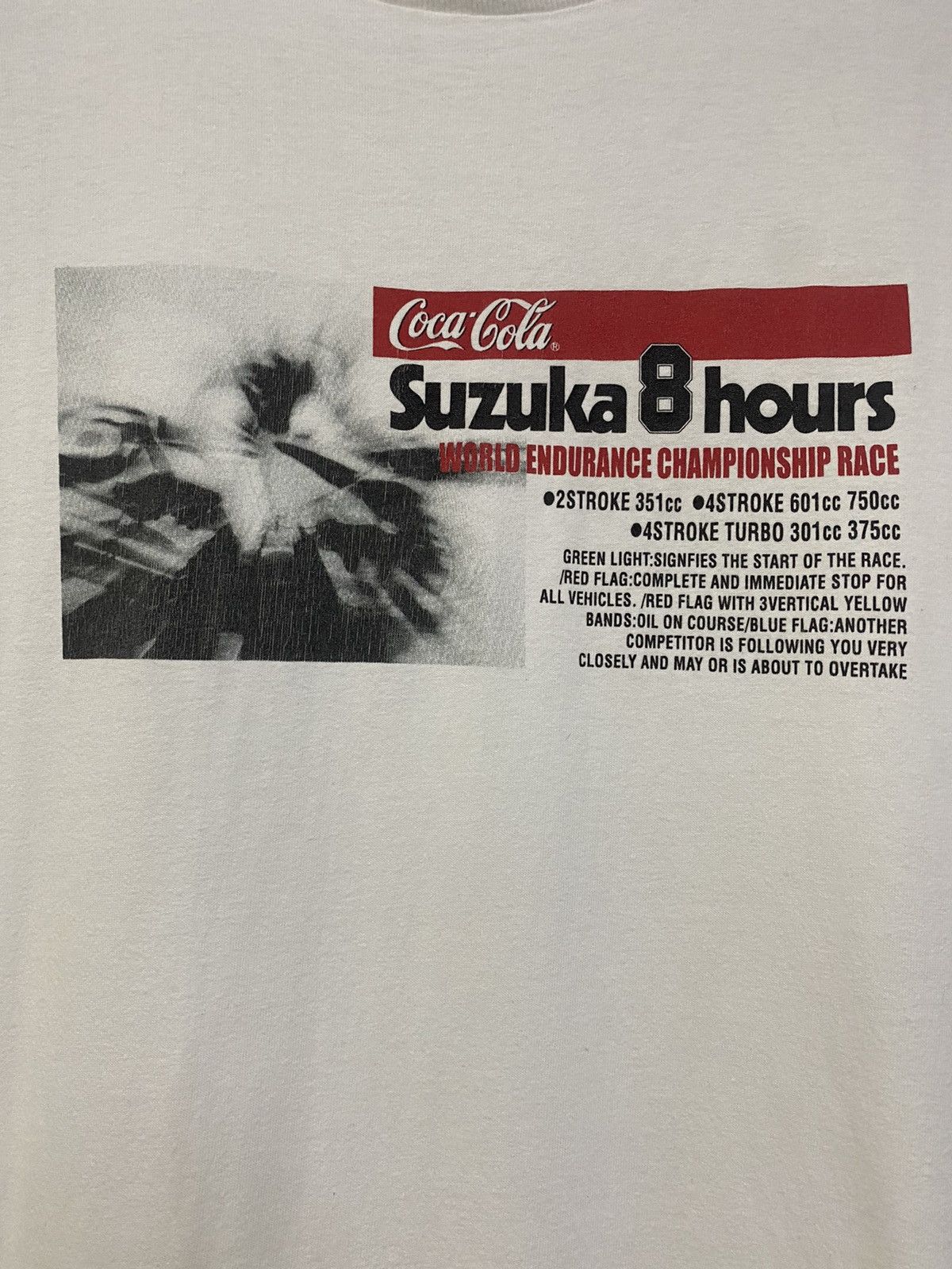 Coca Cola 💥 VINTAGE SUZUKA ENDURANCE CHAMPIONSHIP RACE X COCA COLA Size US L / EU 52-54 / 3 - 4 Thumbnail