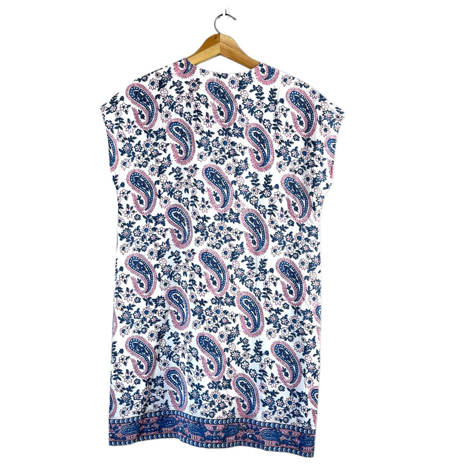 Madewell Women's Silk Madewell Paisley Dress M Size M / US 6-8 / IT 42-44 - 3 Thumbnail