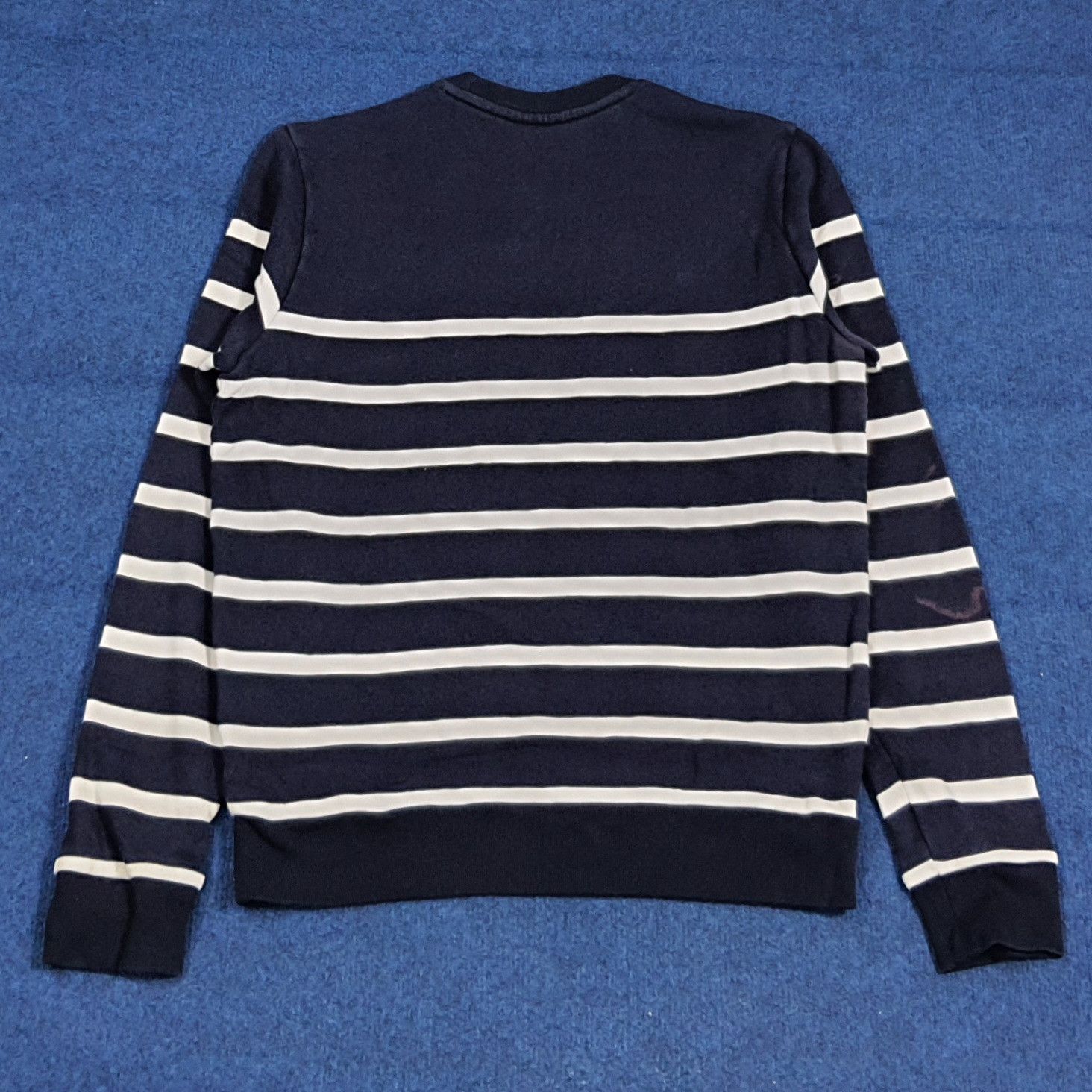 Lacoste Vintage Lacoste Designer Stripes Sweatshirt C282N2 Size US S / EU 44-46 / 1 - 3 Thumbnail