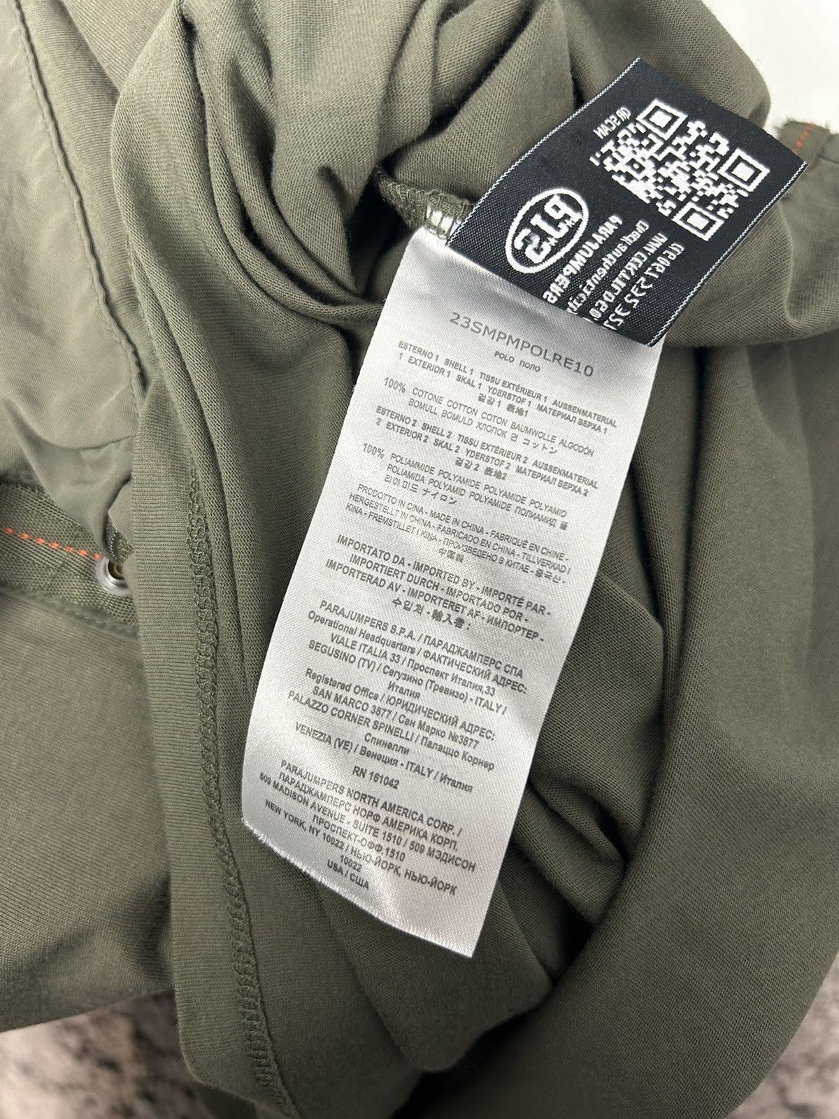 Parajumpers Parajumpers PJS Polo Shirt Green Utility Pocket Size XL Size US XL / EU 56 / 4 - 10 Thumbnail