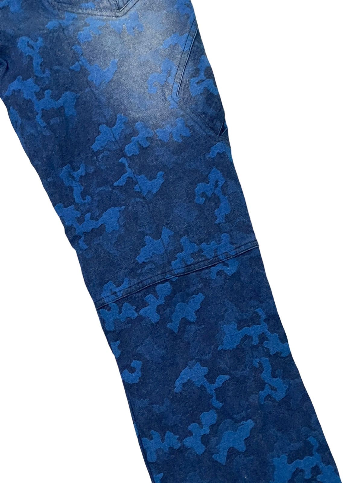 Japanese Brand Slim Bush Pant In The Attic Camo Stretch 6🟦9 Size US 31 - 14 Thumbnail