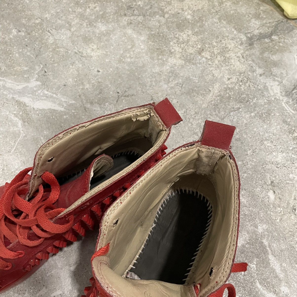 Christian Louboutin × If Six Was Nine 40 Christian louboutin spike chrome SHOES high sneakers red Size US 7 / EU 40 - 5 Thumbnail