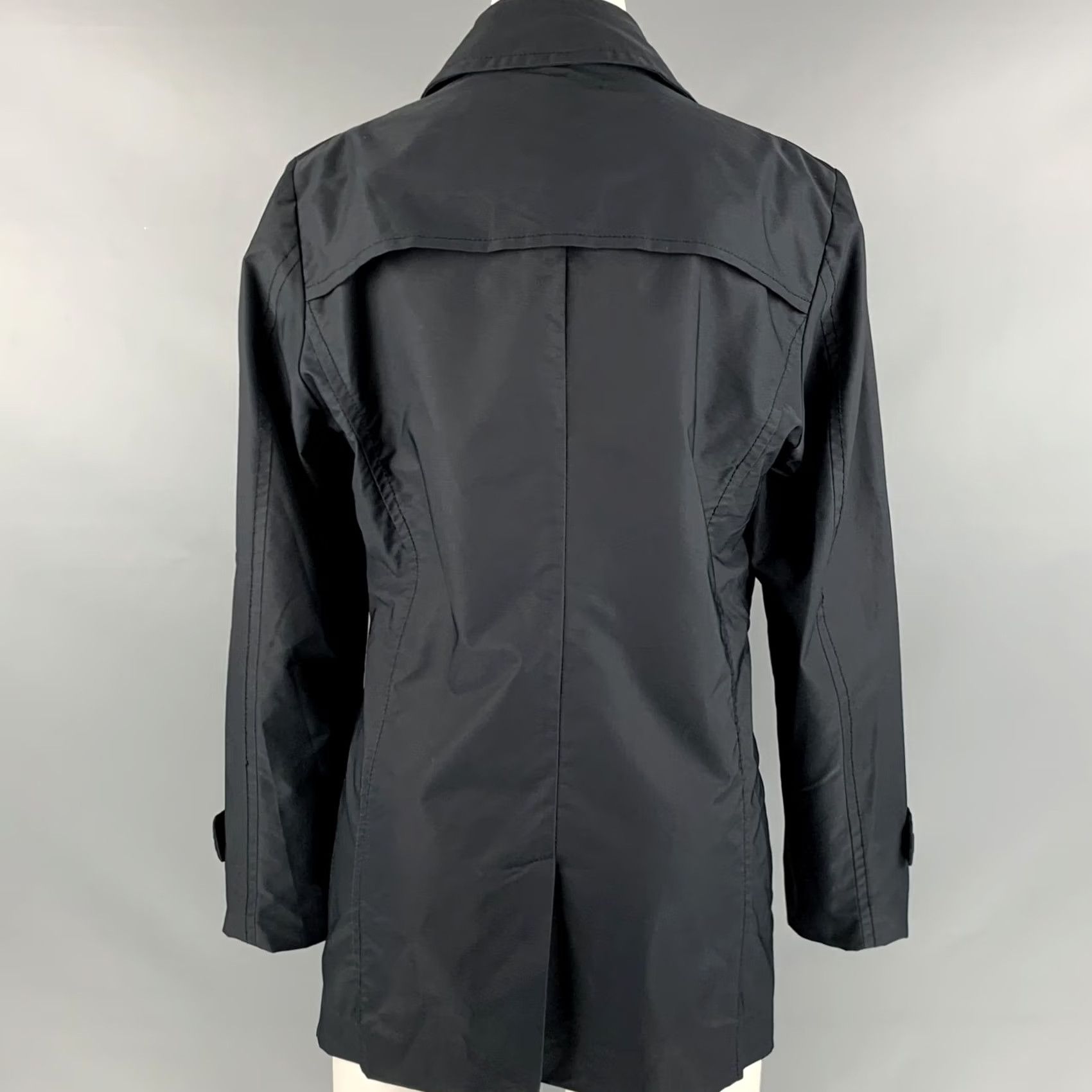 Costume National CoSTUME NATIONAL Jacket Black Polyester Blend Single breasted Jacket Adult 6 Black Polyester Blend Italy Womens Size M / US 6-8 / IT 42-44 - 3 Thumbnail
