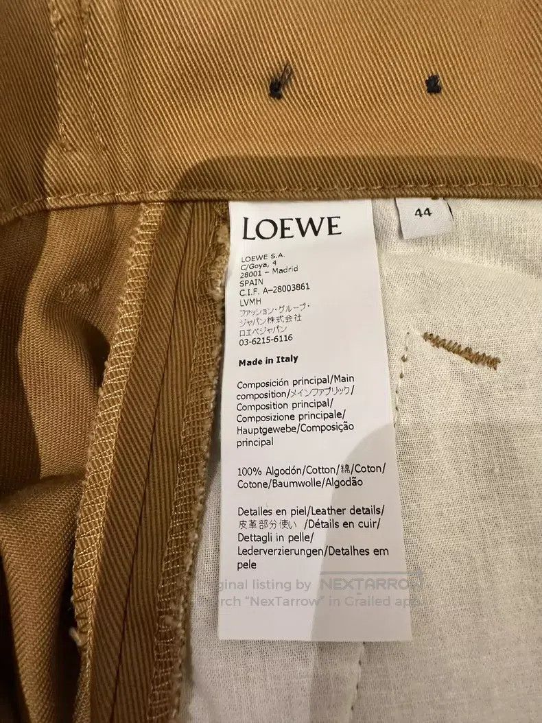 Loewe Loewe Ss21 camel cargo pants men's Size US 44 / EU 60 - 5 Thumbnail