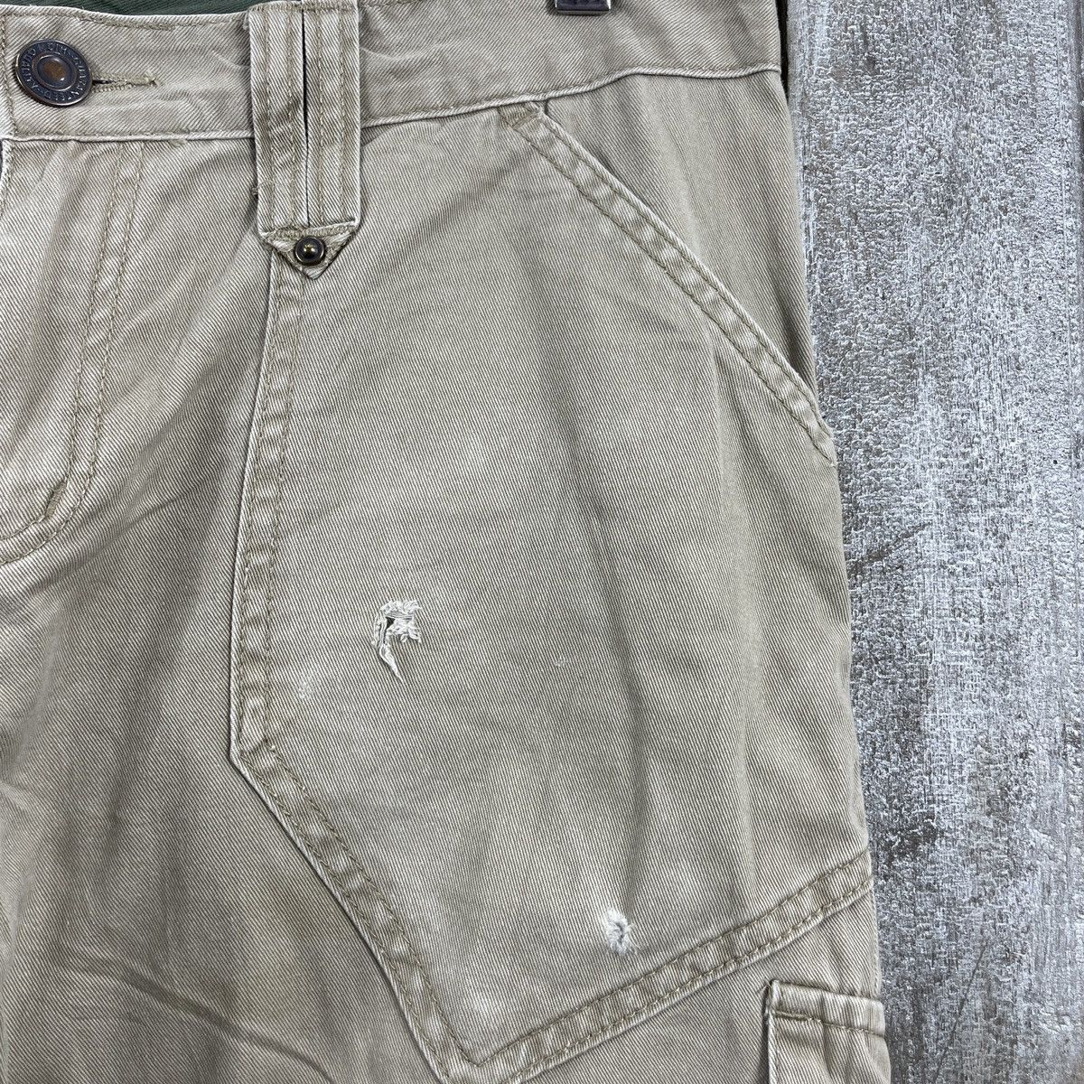 Vintage Japanese Brand Soul Of Freedom Zipper Cargo Pants