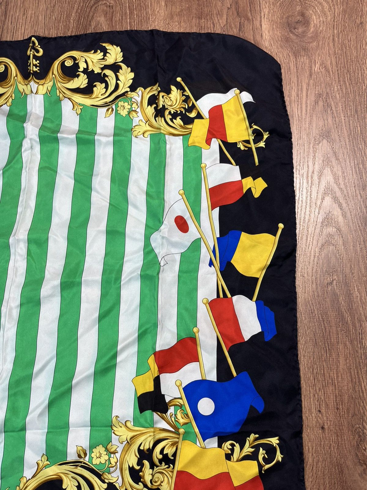 Vintage ⌚️Corum Vintage Silk Scarf⌚️ Size ONE SIZE - 4 Thumbnail