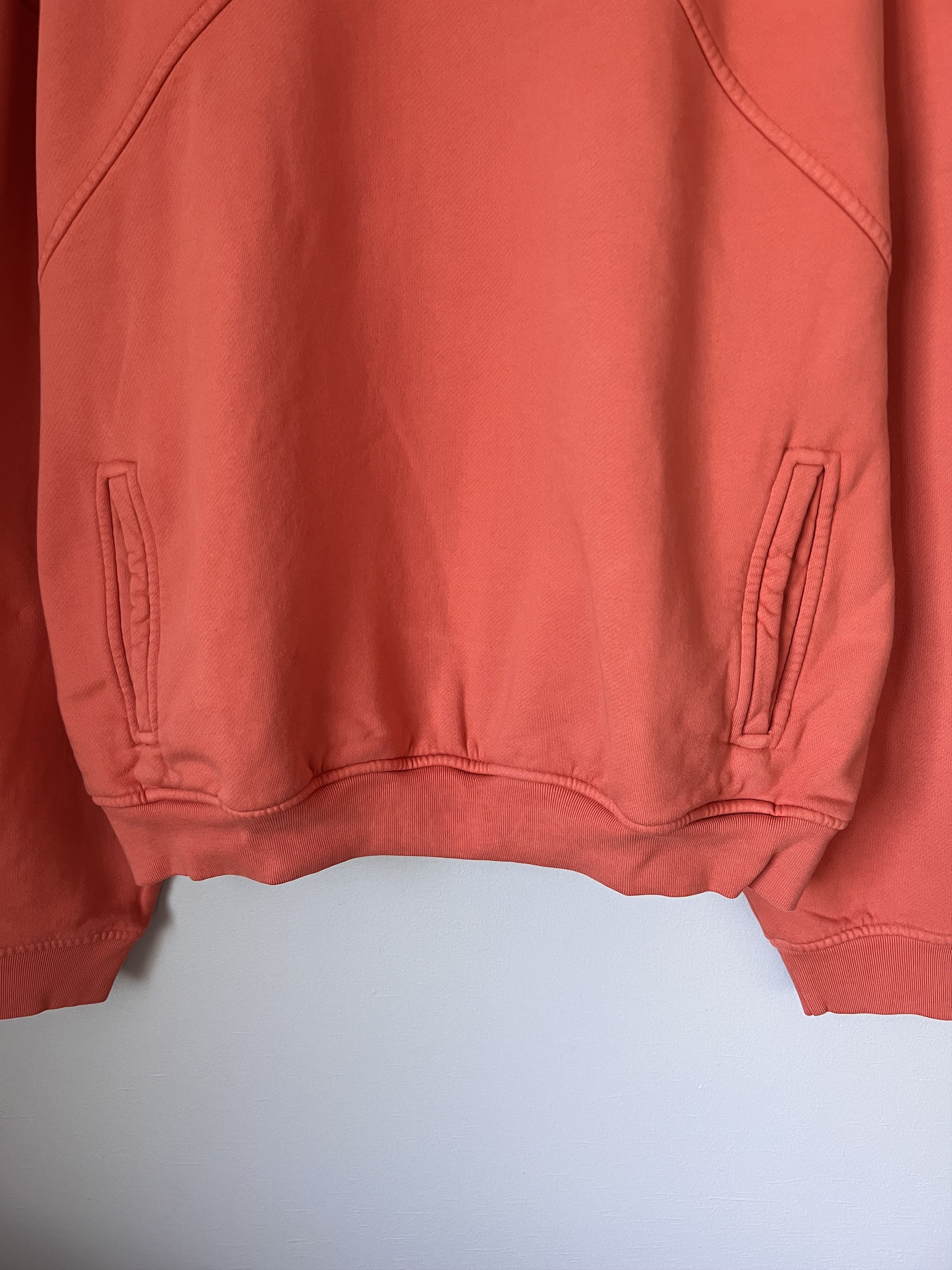 Rhude Rhude Logo Quarter Zip Sweatshirt in Vintage Orange Size US XL / EU 56 / 4 - 3 Thumbnail