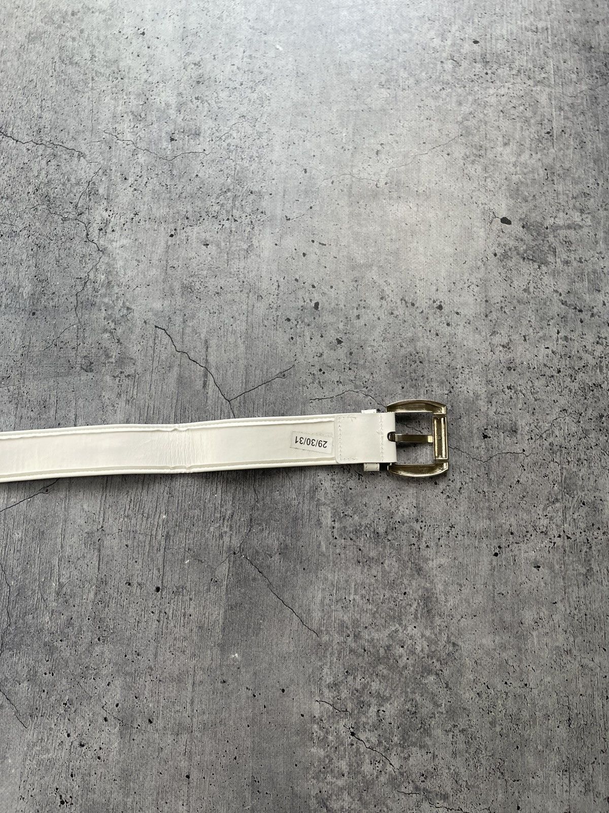 Armani Armani Monogram Vintage Belt Distressed USA STYLE AFFLICTION Size ONE SIZE - 6 Thumbnail