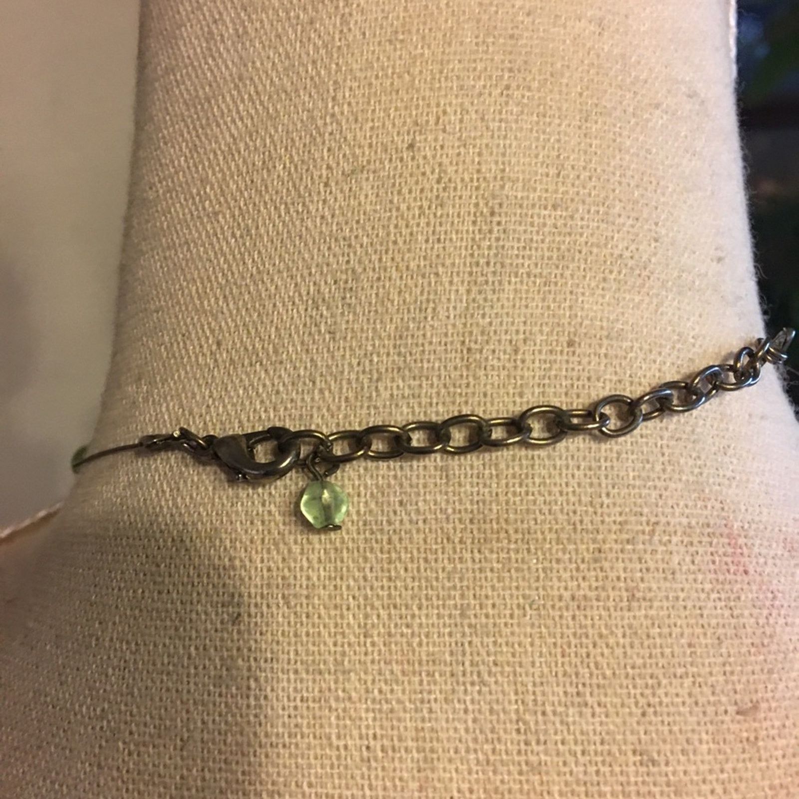 Vintage Vintage green glass bead 18” necklace Size ONE SIZE - 5 Thumbnail
