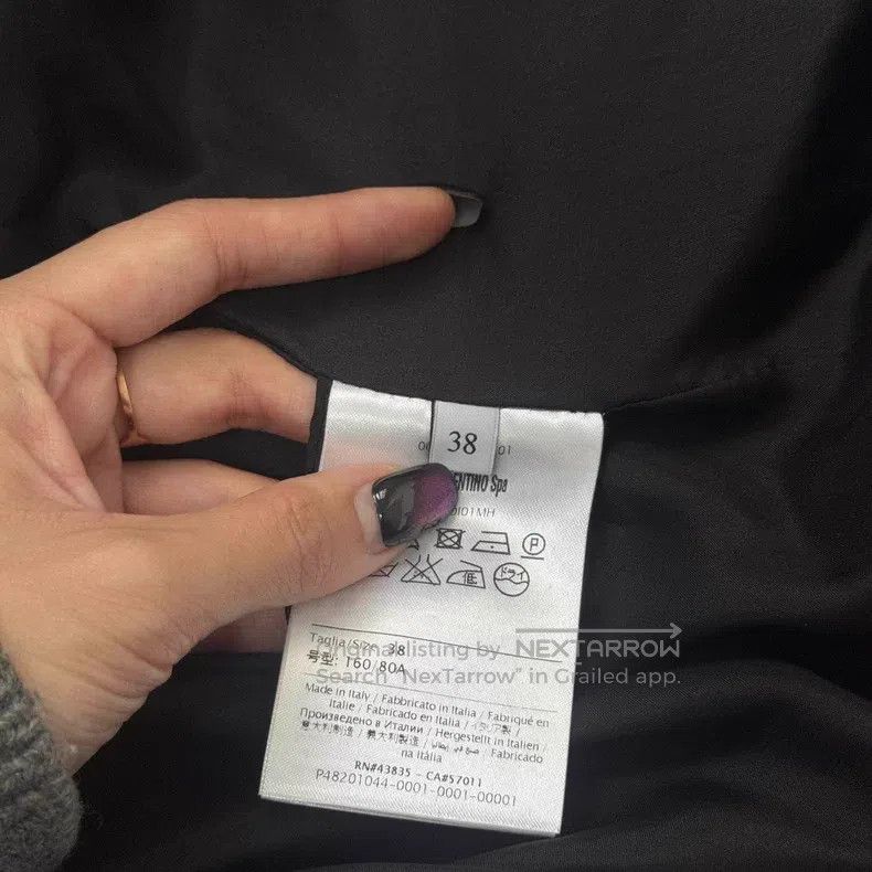 Valentino Valentino Golden dragon embroidered baseball jacket jacke Size US XXS / EU 40 - 4 Thumbnail