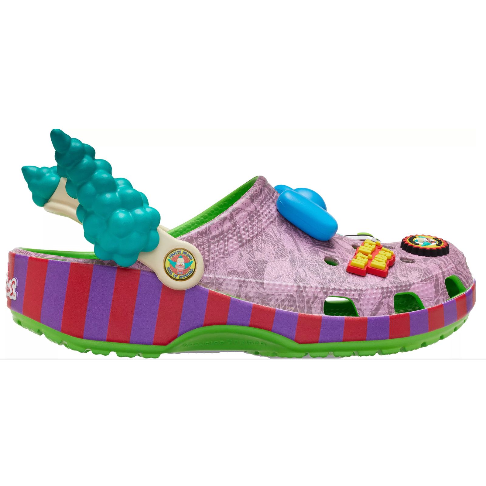 Crocs x The Simpsons Krusty the Clown Men's Clog Shoe Sz 11