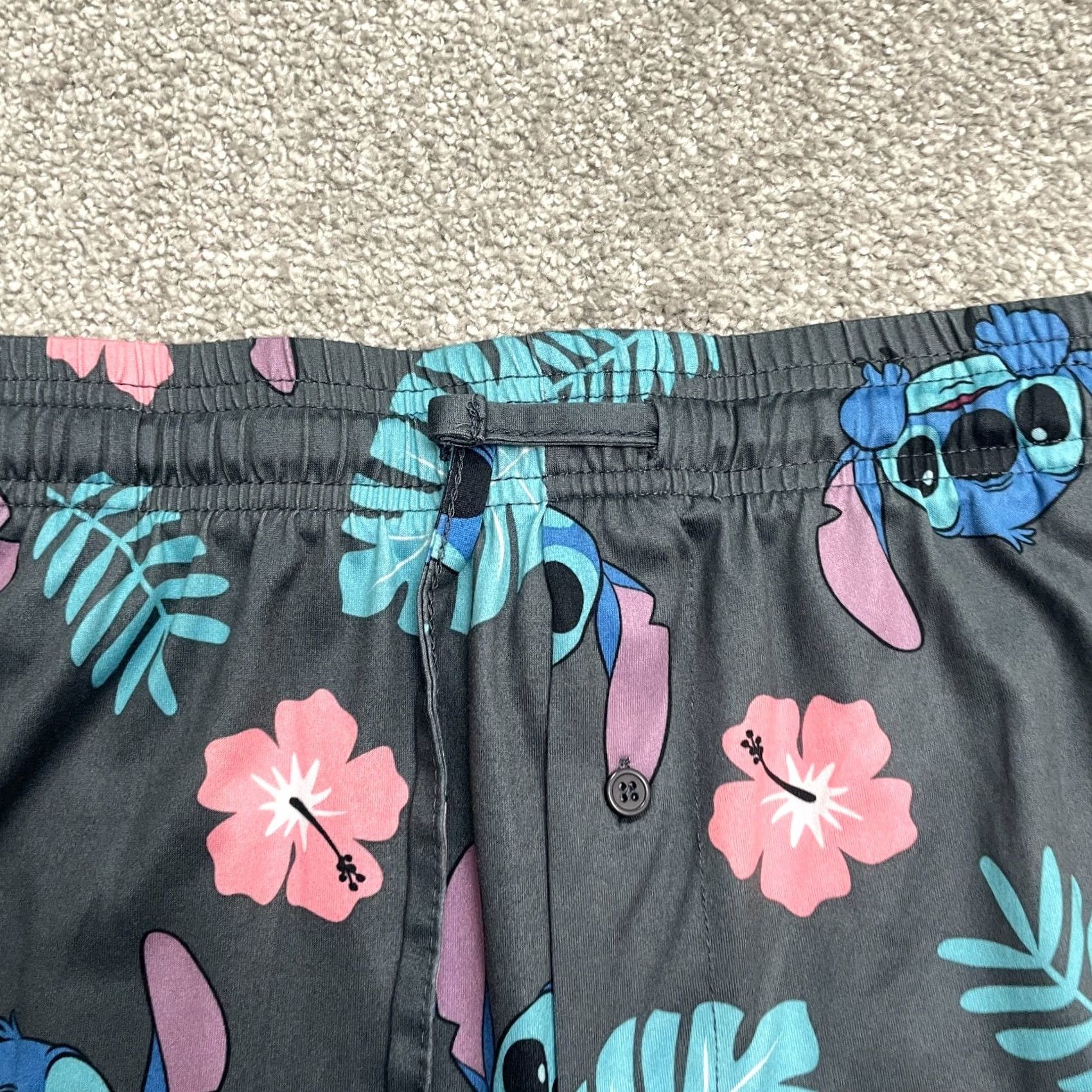 Disney Disney Mickey Mouse Pajama Pants Mens Large Multicolor Cartoon Hawaiian Sleepwear 334x32 Size US 33 - 4 Thumbnail