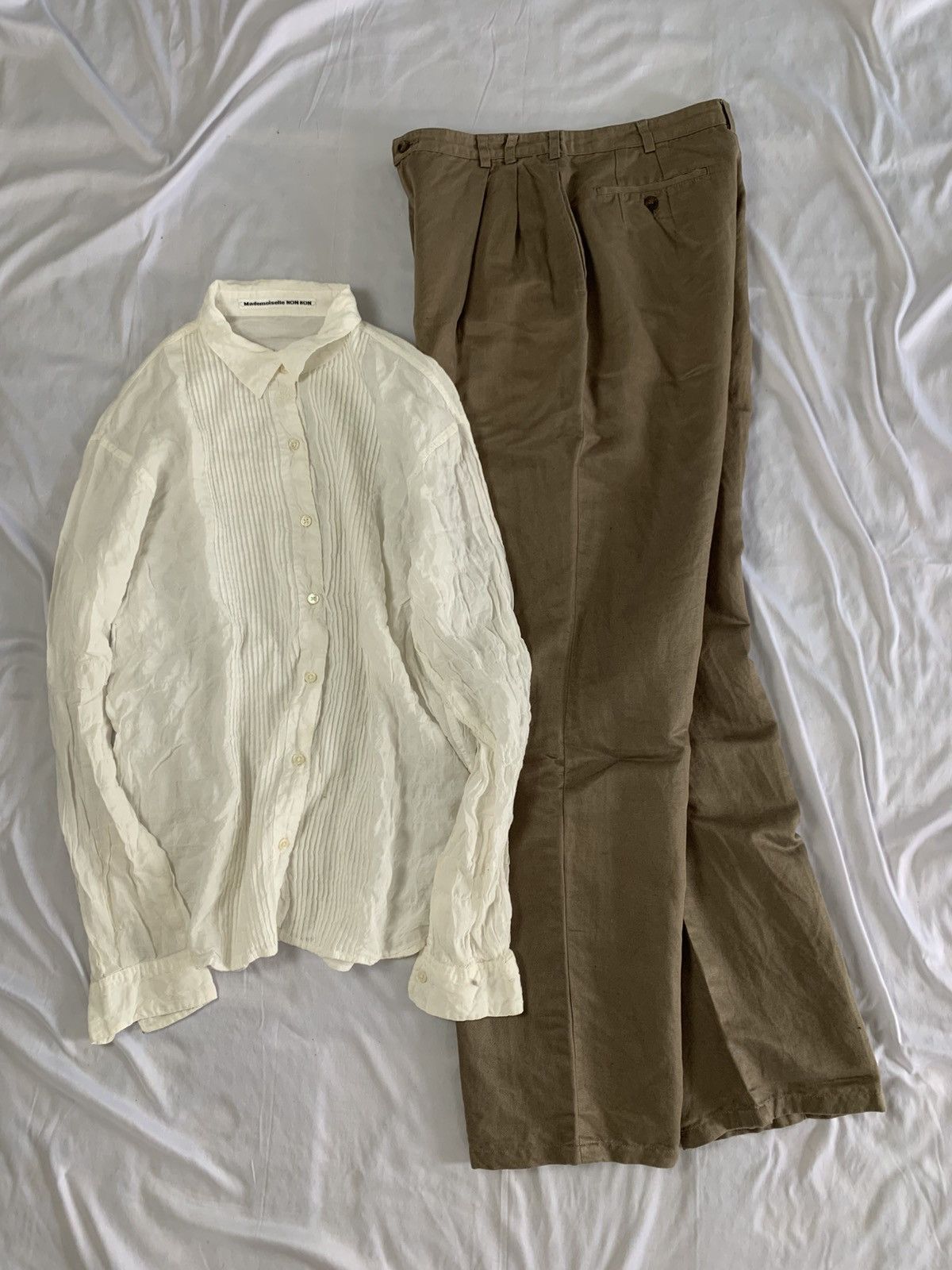 Issey Miyake Vintage issey miyake mademoiselle non non trousers pant Size US 28 / EU 44 - 17 Thumbnail
