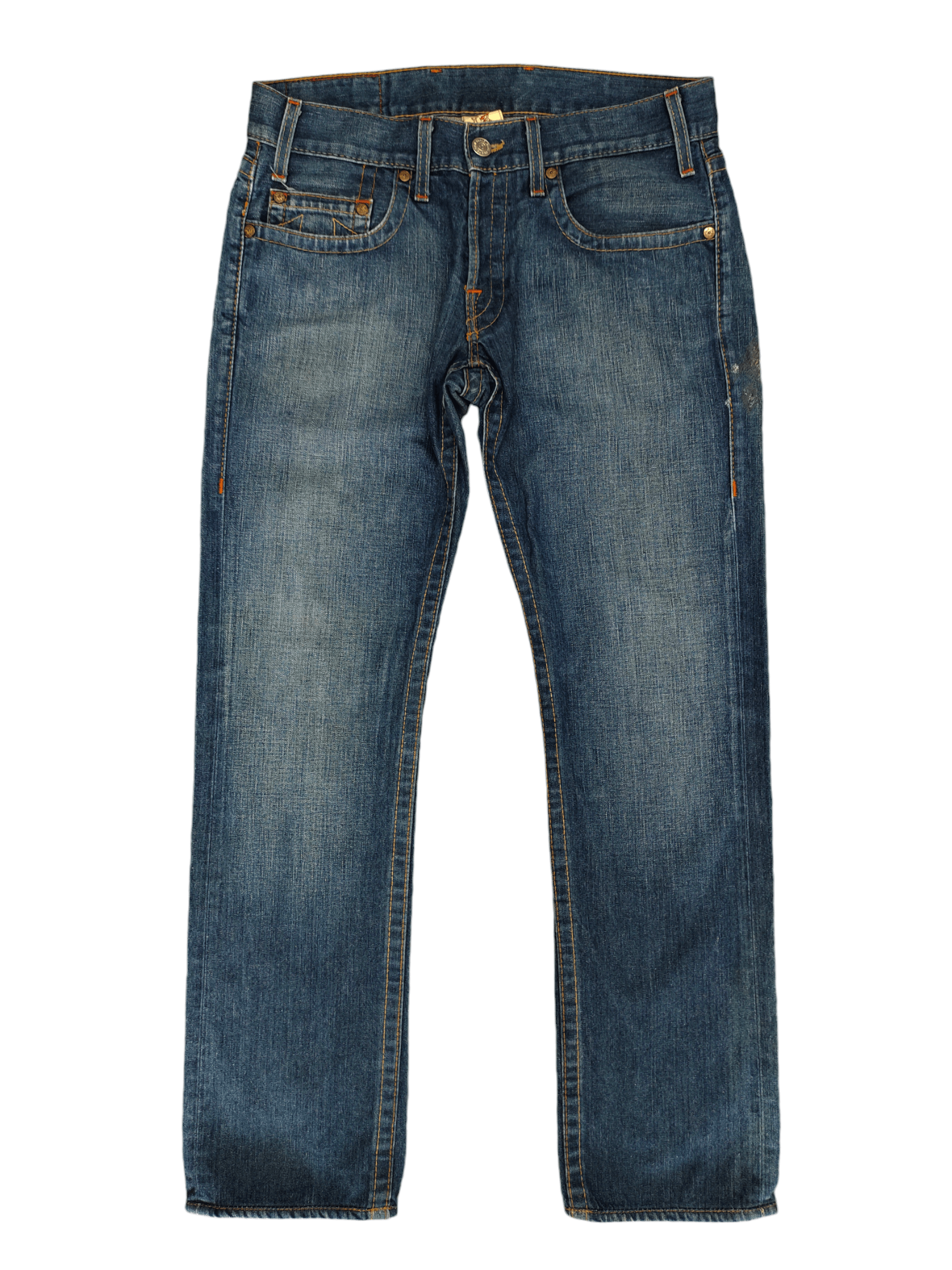 True Religion Vintage Y2k True Religion Logan Denim Jeans Size US 34 / EU 50 - 2 Thumbnail