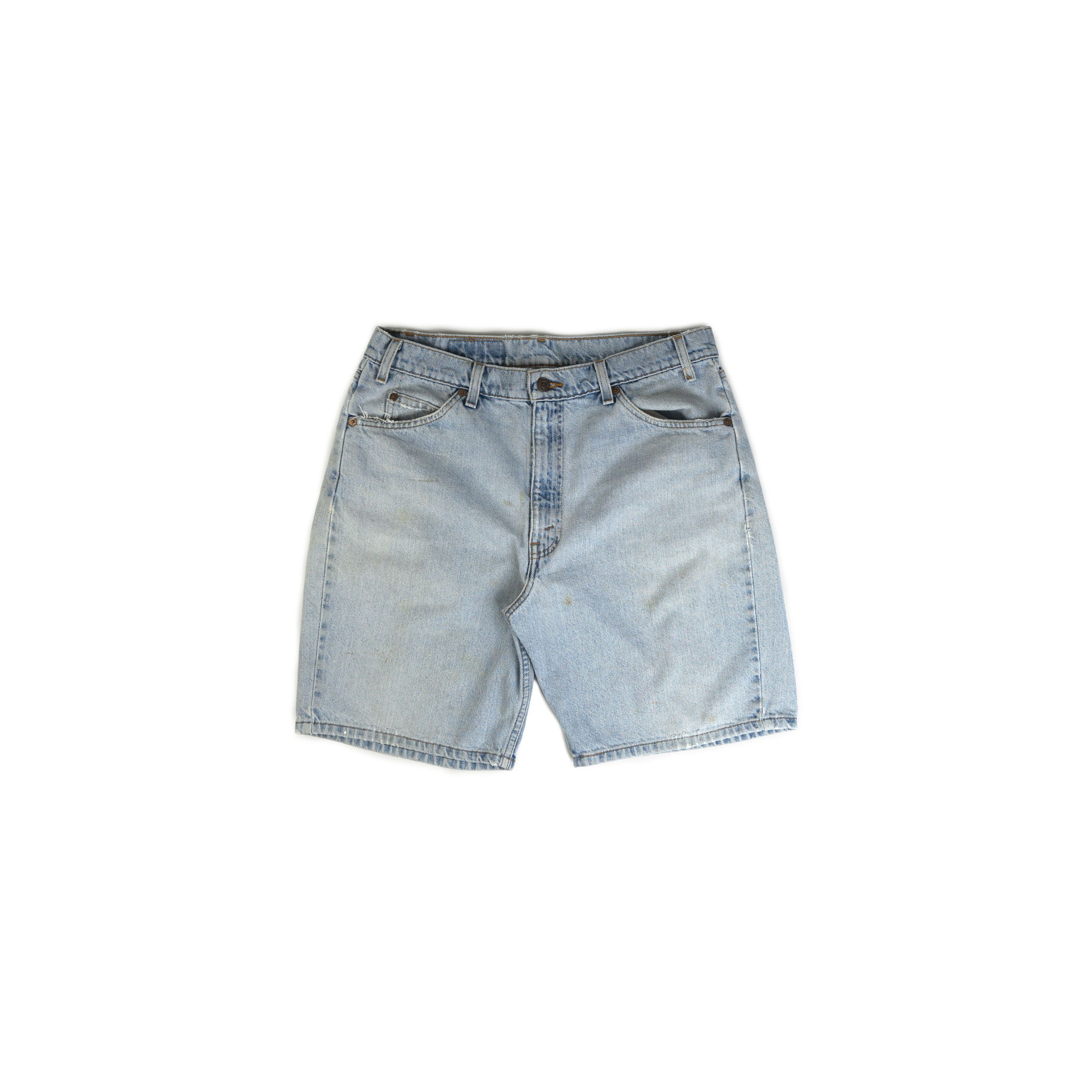 image of Levis x Levis Vintage Clothing Vintage 1998 Levi's 550 Orange Tab Made In Mexico Shorts in Denim (S