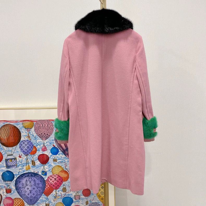Gucci Gucci Pink with pearl buckle jacket 2504-Nextarrow Size S / US 4 / IT 40 - 2 Thumbnail