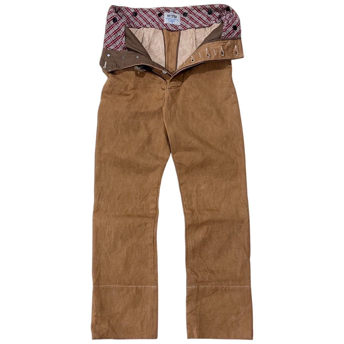 Vivienne Westwood 🚨Binding Accept 🚨RARE! Vivienne westwood Corset Canvas pants Size 30" / US 8 / IT 44 - 1 Thumbnail