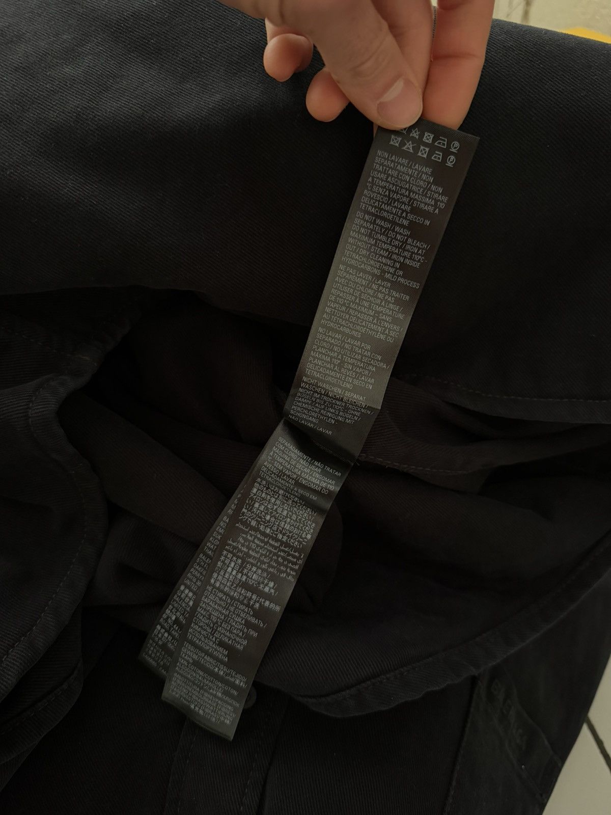 Balenciaga “Mud Show” Silk Padded Double Layer Heavy Denim Work Shirt Size US M / EU 48-50 / 2 - 15 Thumbnail