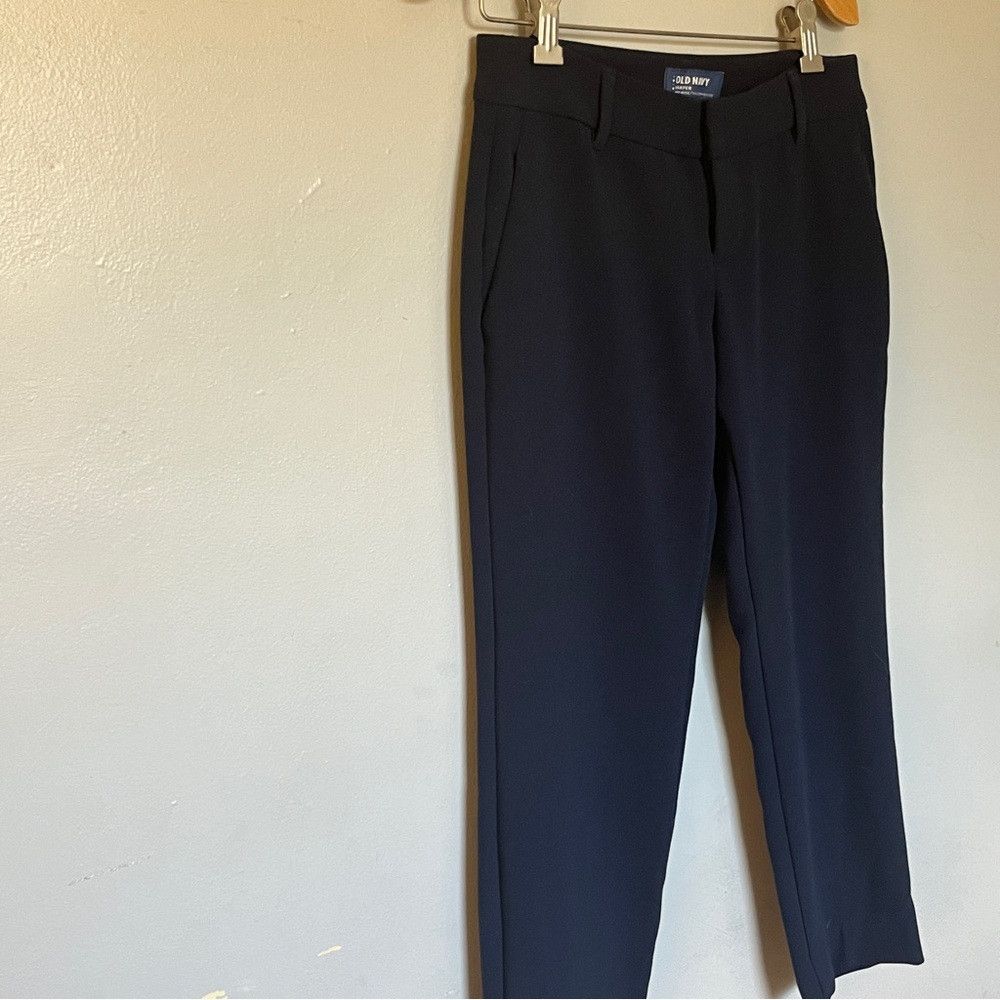 Old Navy Old Navy Harper Mid Rise Navy Blue XS X-Small 0 Petite Size 25" / US 0 / IT 36 - 3 Thumbnail